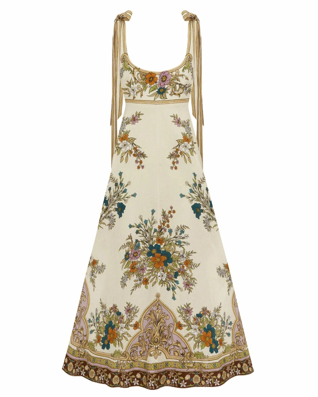 Antoinette Ballet Sundress in Cream Spring-Season