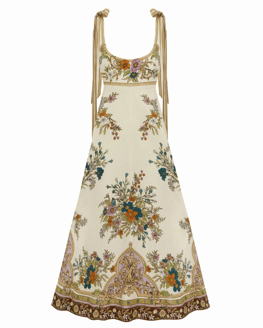 Gentle Fit Layering Fit Antoinette Ballet Sundress in Cream