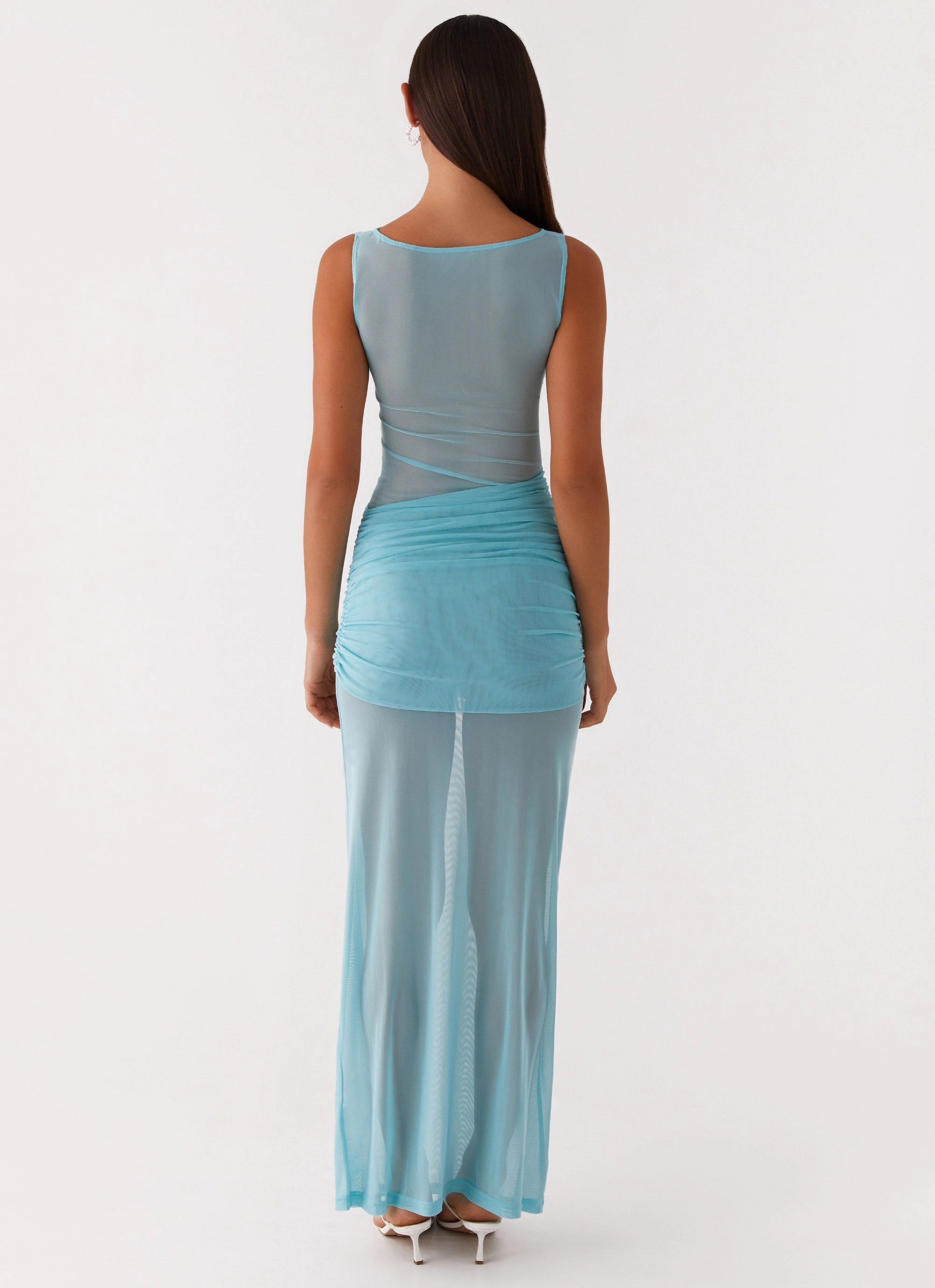 Apollo Maxi Dress - Aqua NonChafeSeams