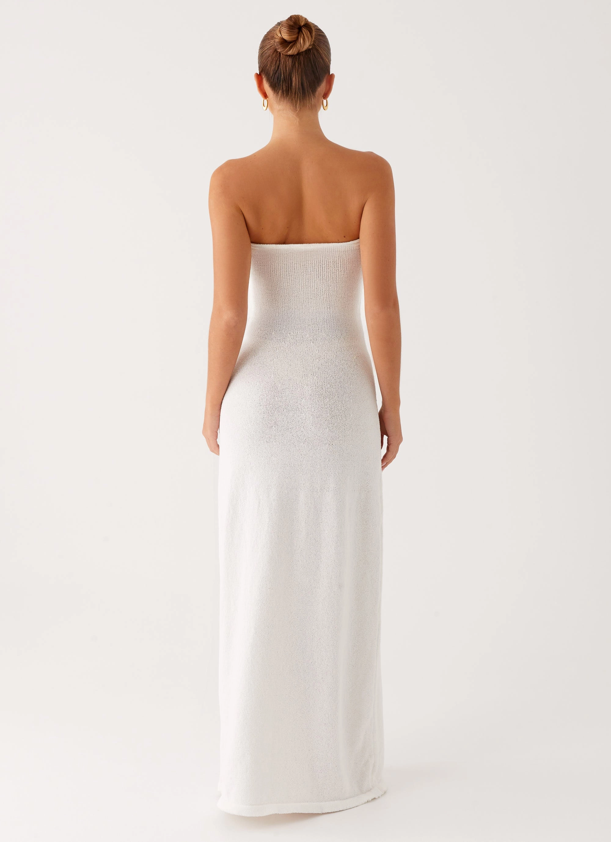 Work Look Arli Strapless Maxi Dress - Ivory