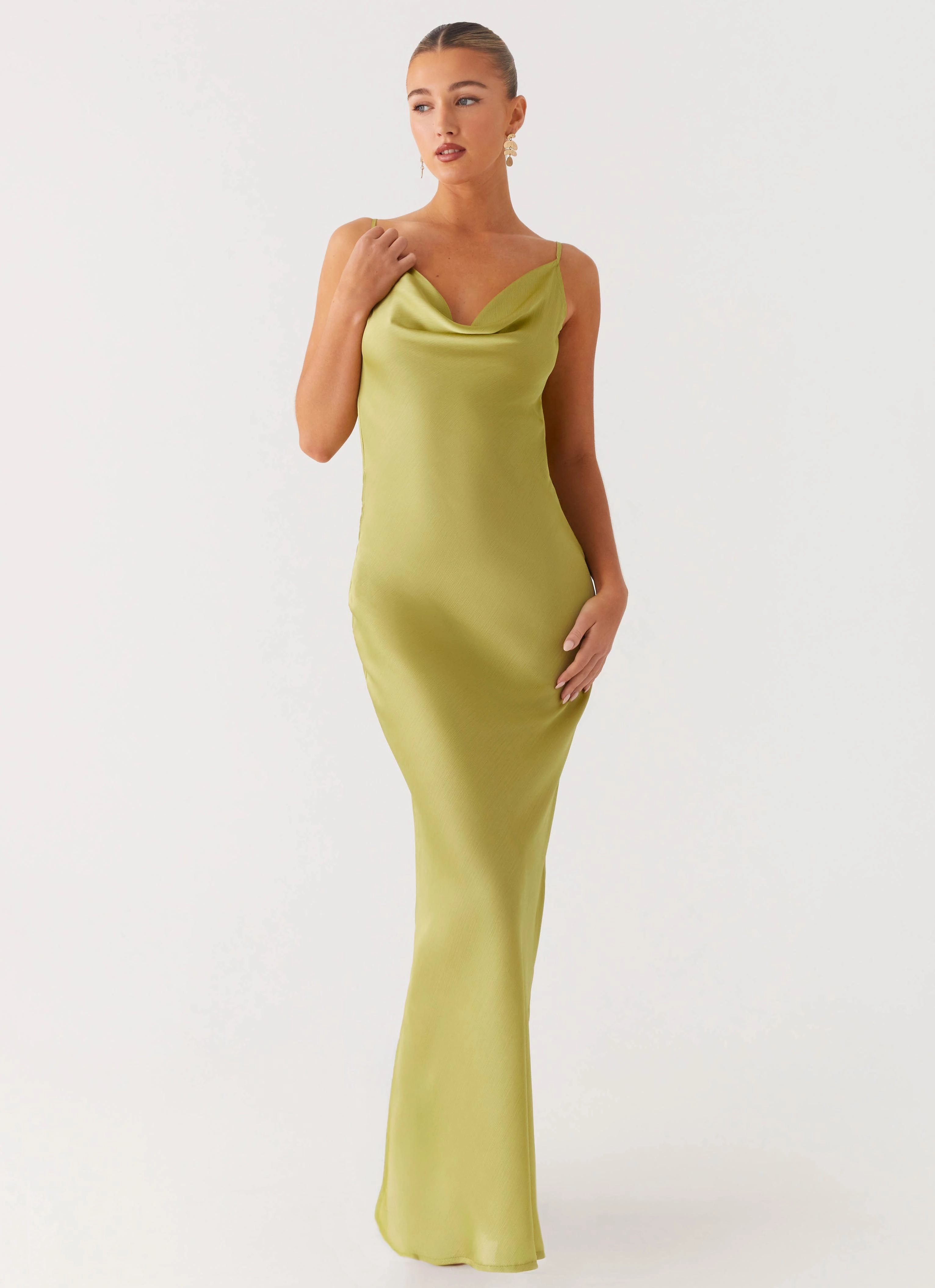 Smooth Vibes Jade Escape Maxi Dress - Lime