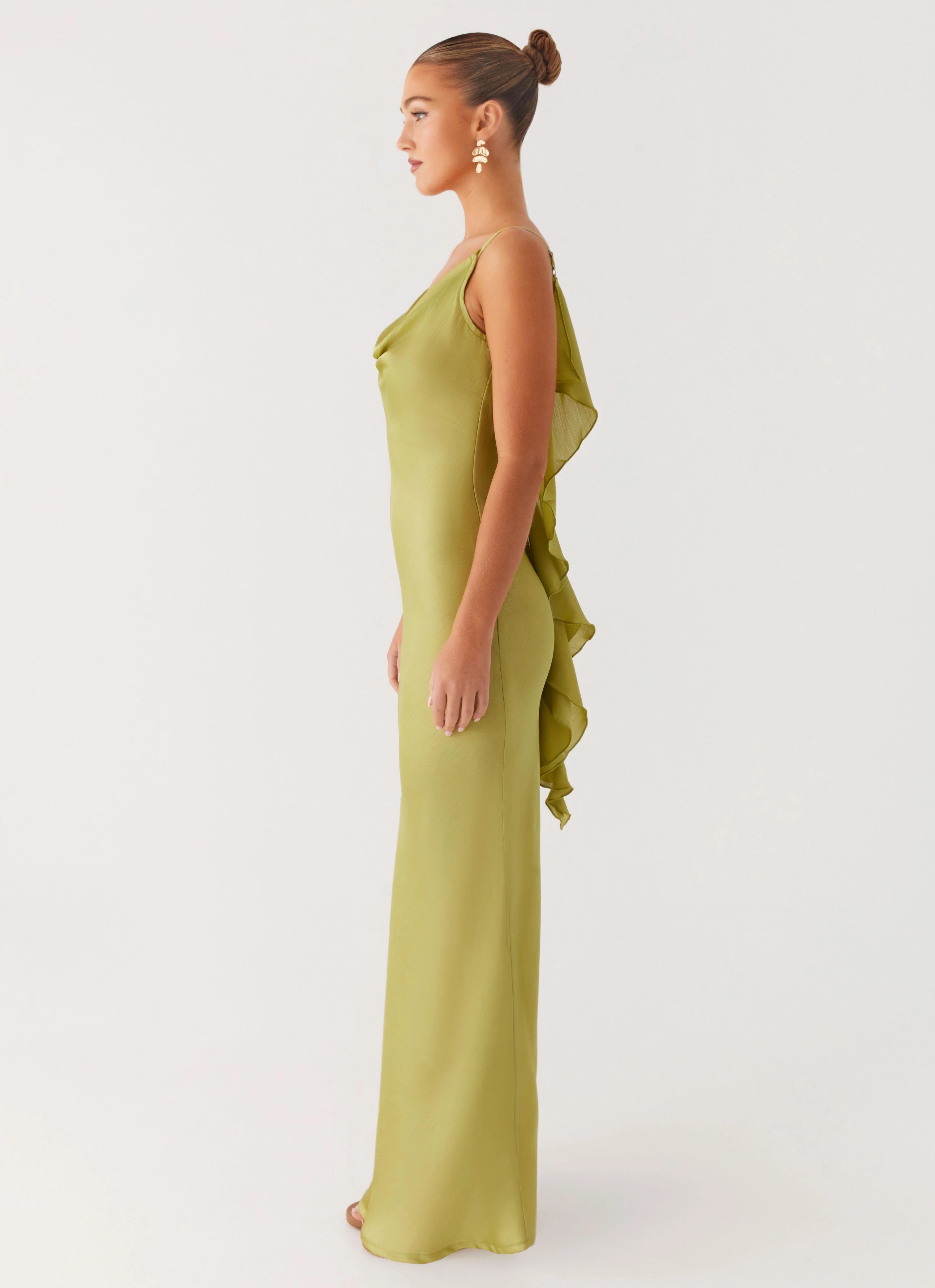 Jade Escape Maxi Dress - Lime Easy Lovely understated look