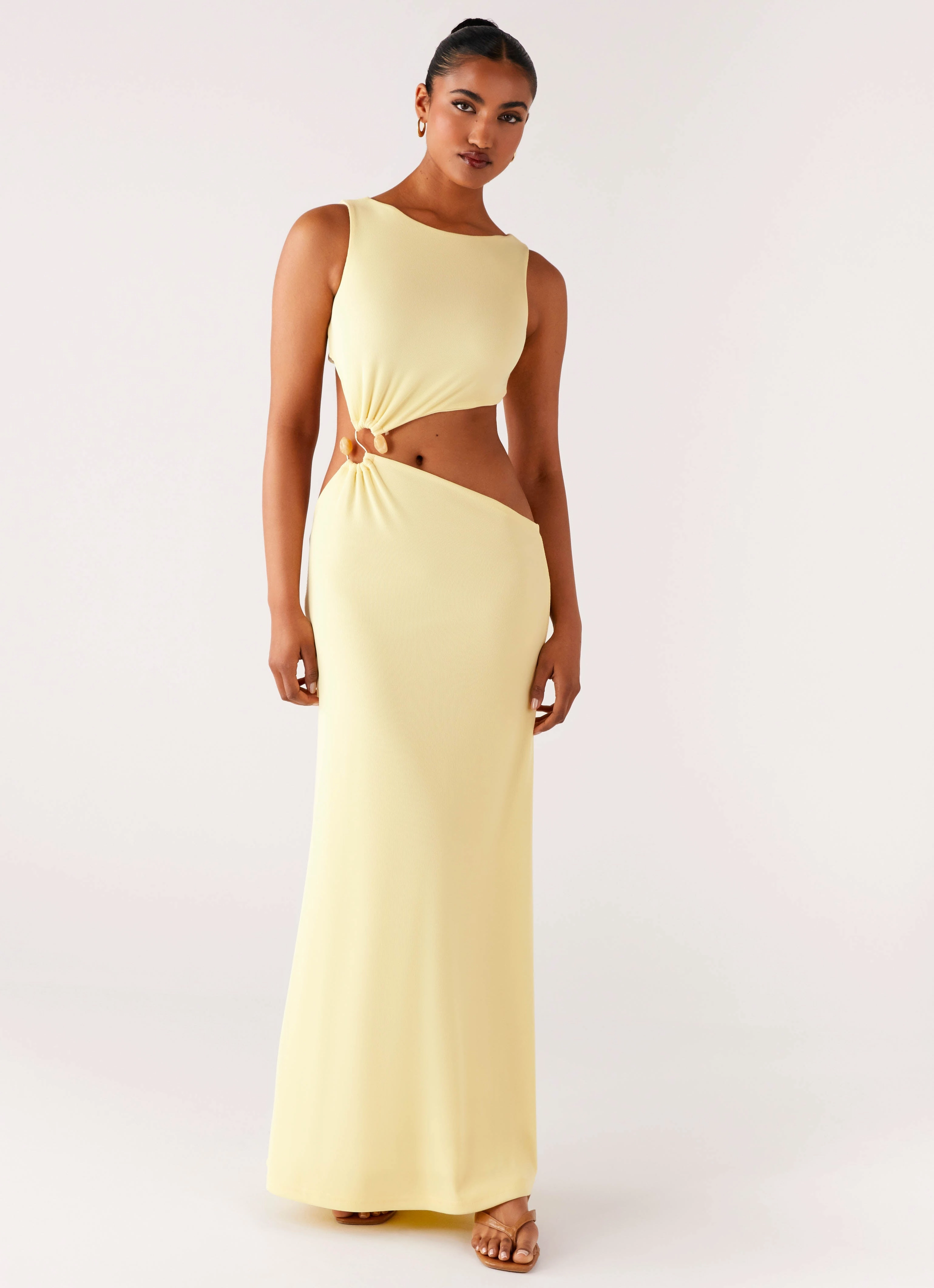 Quick Fit Aruba Hardware Maxi Dress - Yellow