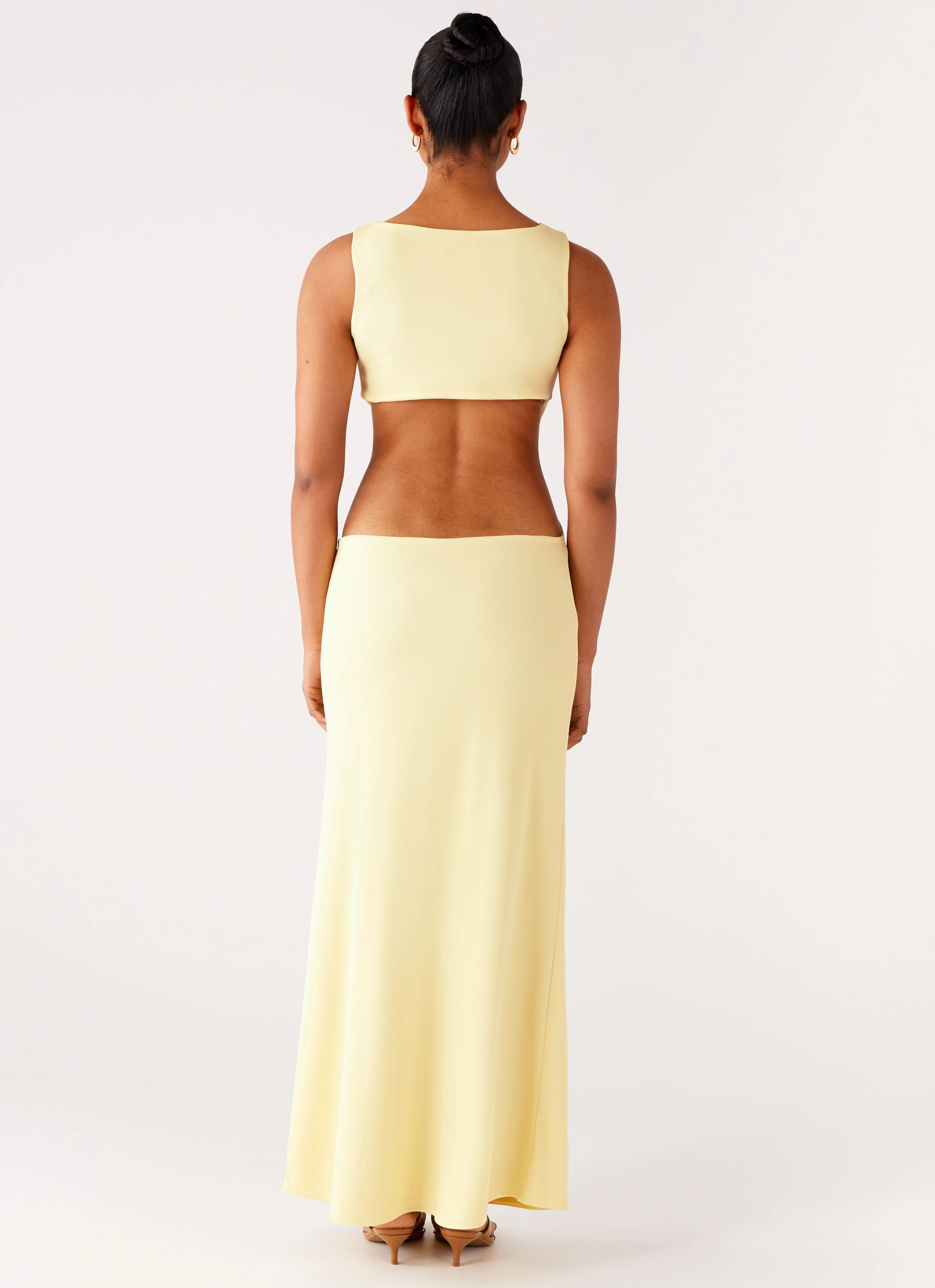 Machine-washable Aruba Hardware Maxi Dress - Yellow