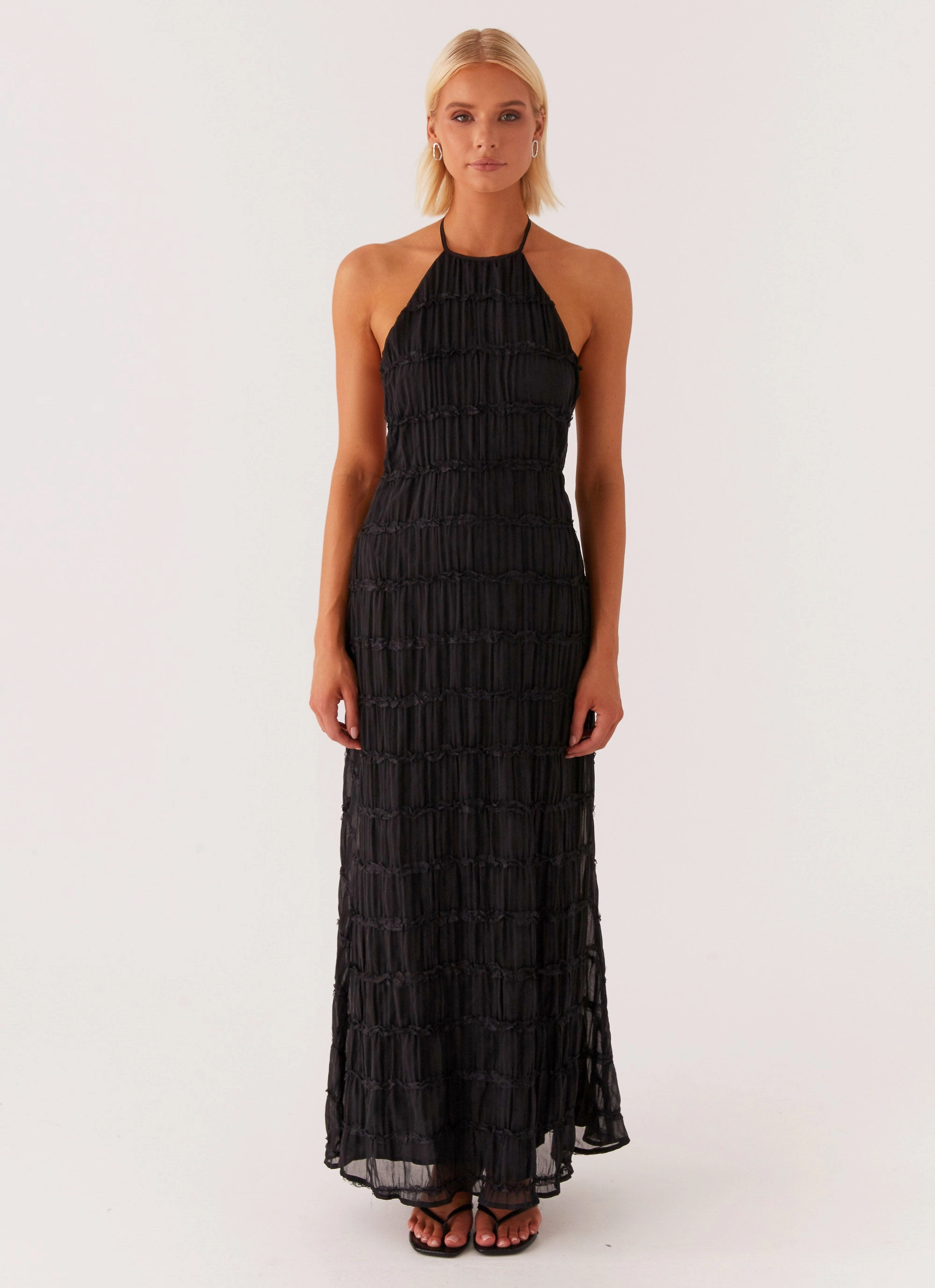 Aullie Maxi Dress - Black Chic Direction Chic and Stylish
