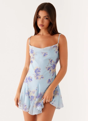 Austen Mini Dress - Print Easy Mood Airy Movement