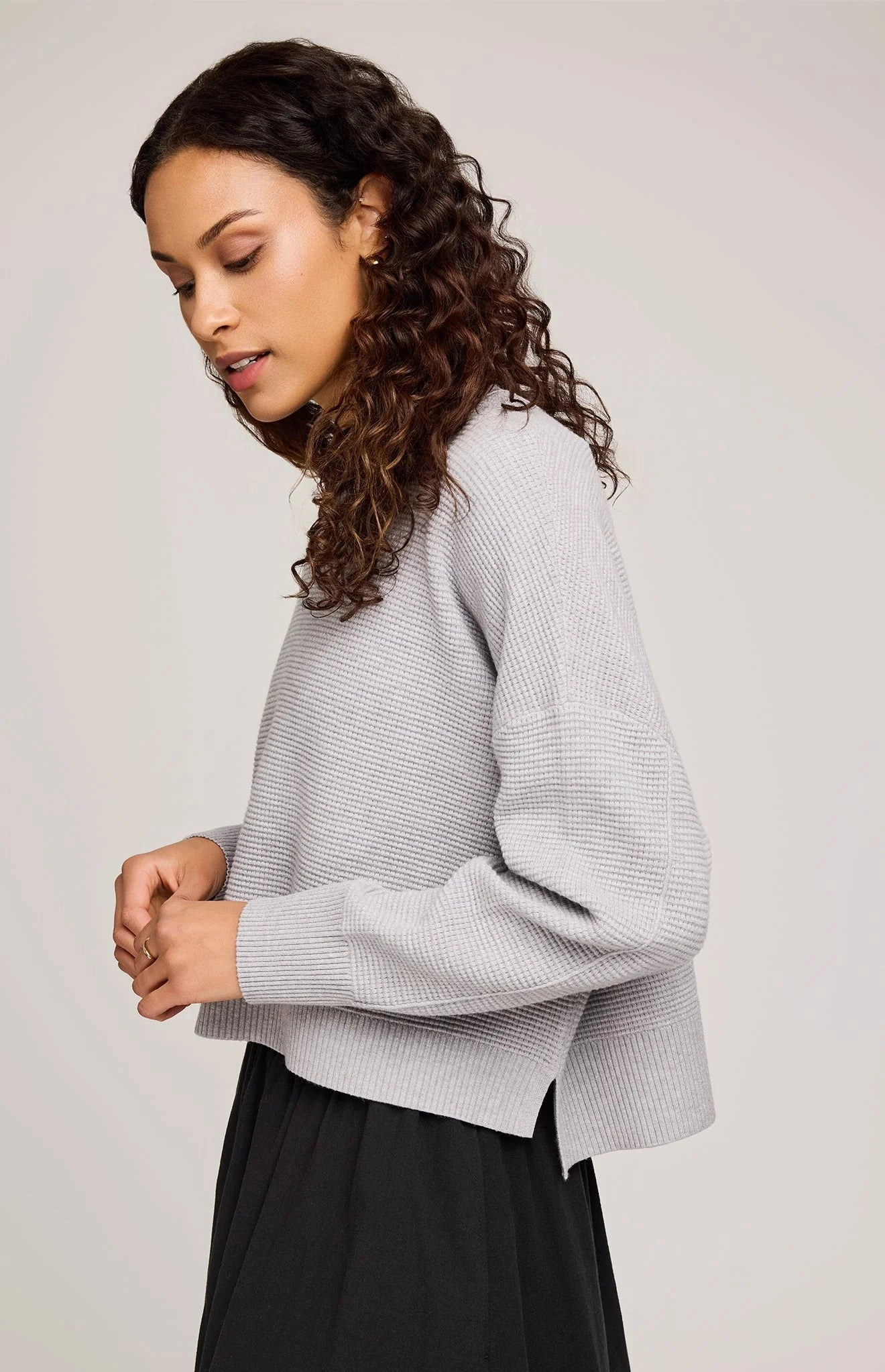 TemperatureRegulating Axel Crewneck Sweater - Heather Ash