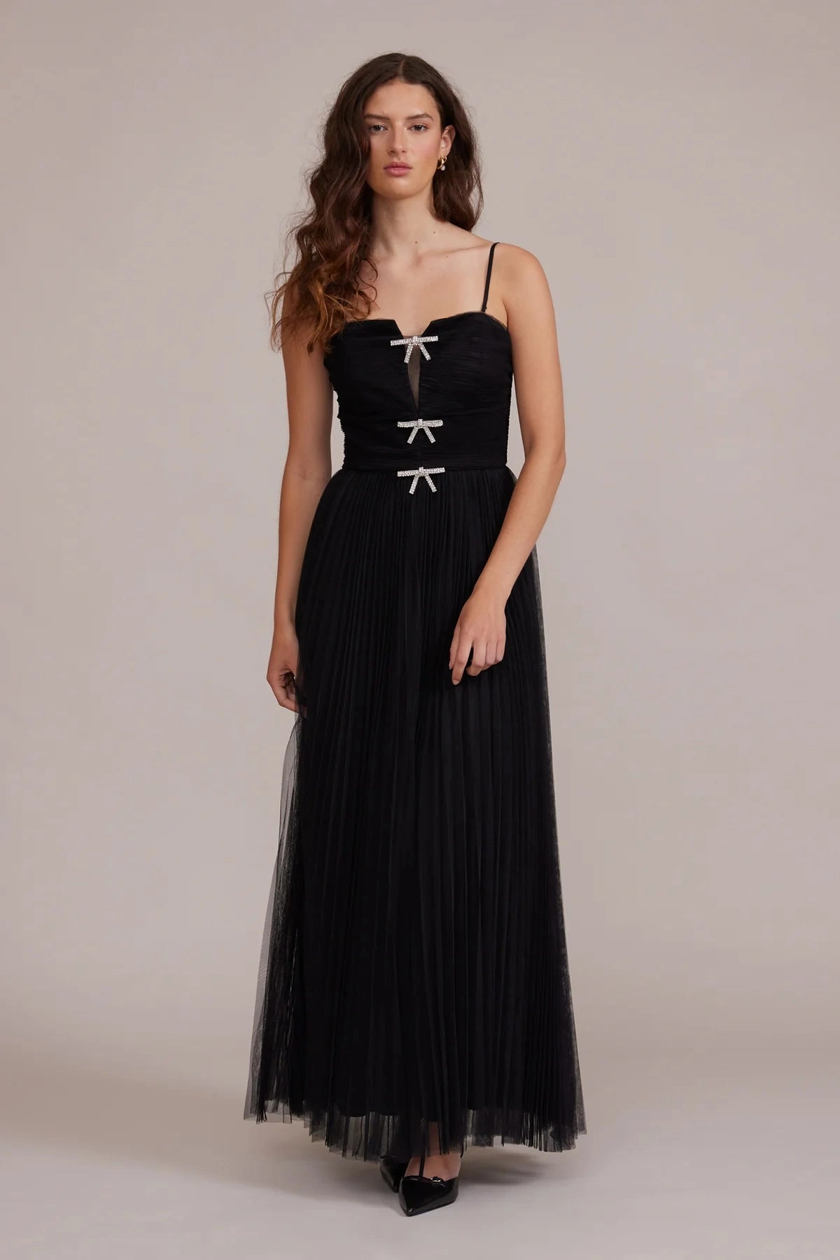 Anytime Fit Ayana Tulle Maxi Dress