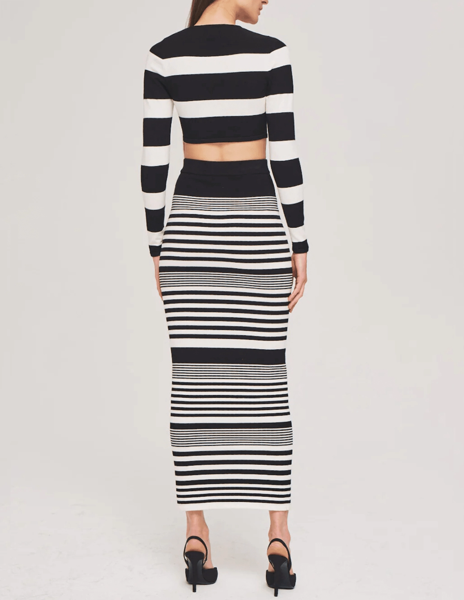 Ronny Kobo Tamika Knit Midi Skirt SALE Office Cool Cool Season