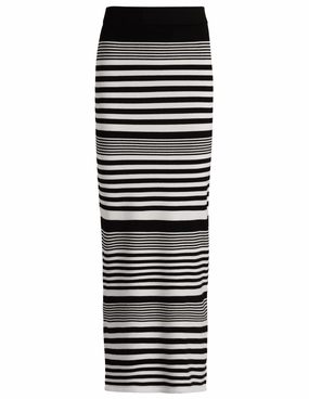 Floral Pattern Ronny Kobo Tamika Knit Midi Skirt SALE