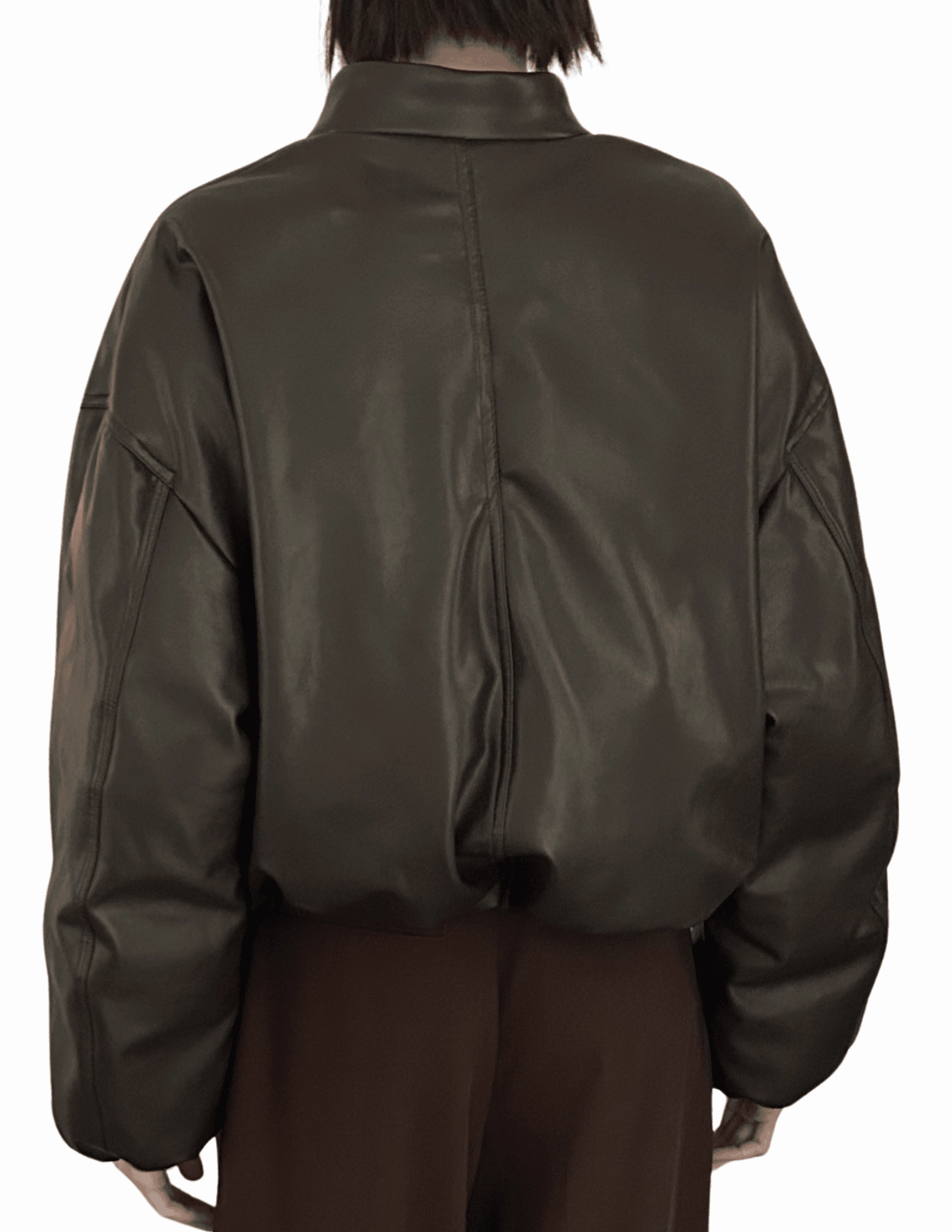 Stretch Enhanced Mobility Zones A.L.C. Mitchell Vegan Leather Jacket