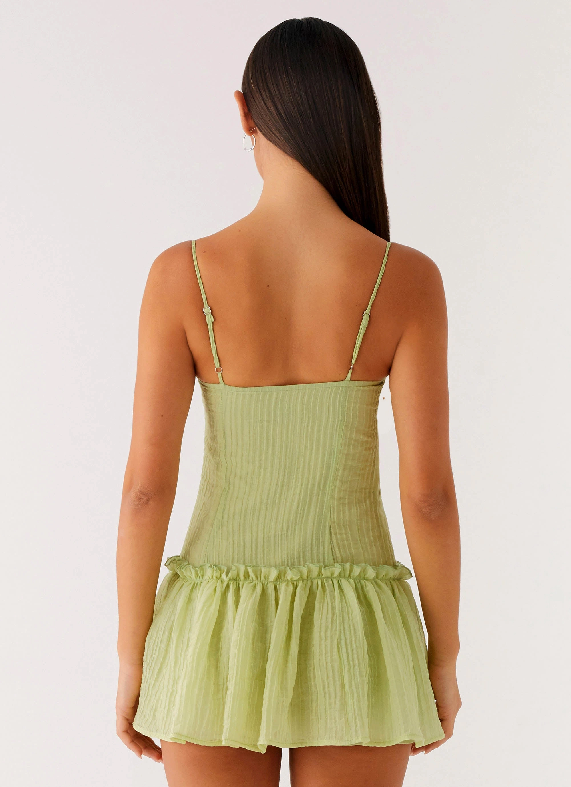 Bambini Mini Dress - Green Lounge Ready Easy Pick