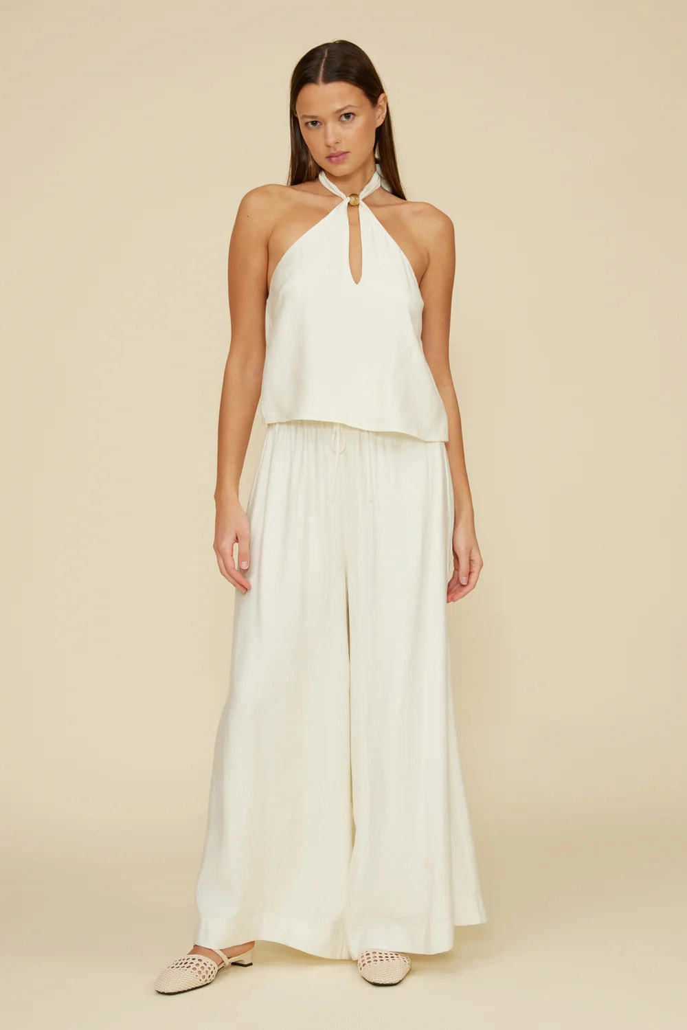 Bea Flowy Pants Versatile Design Durable Seam Construction