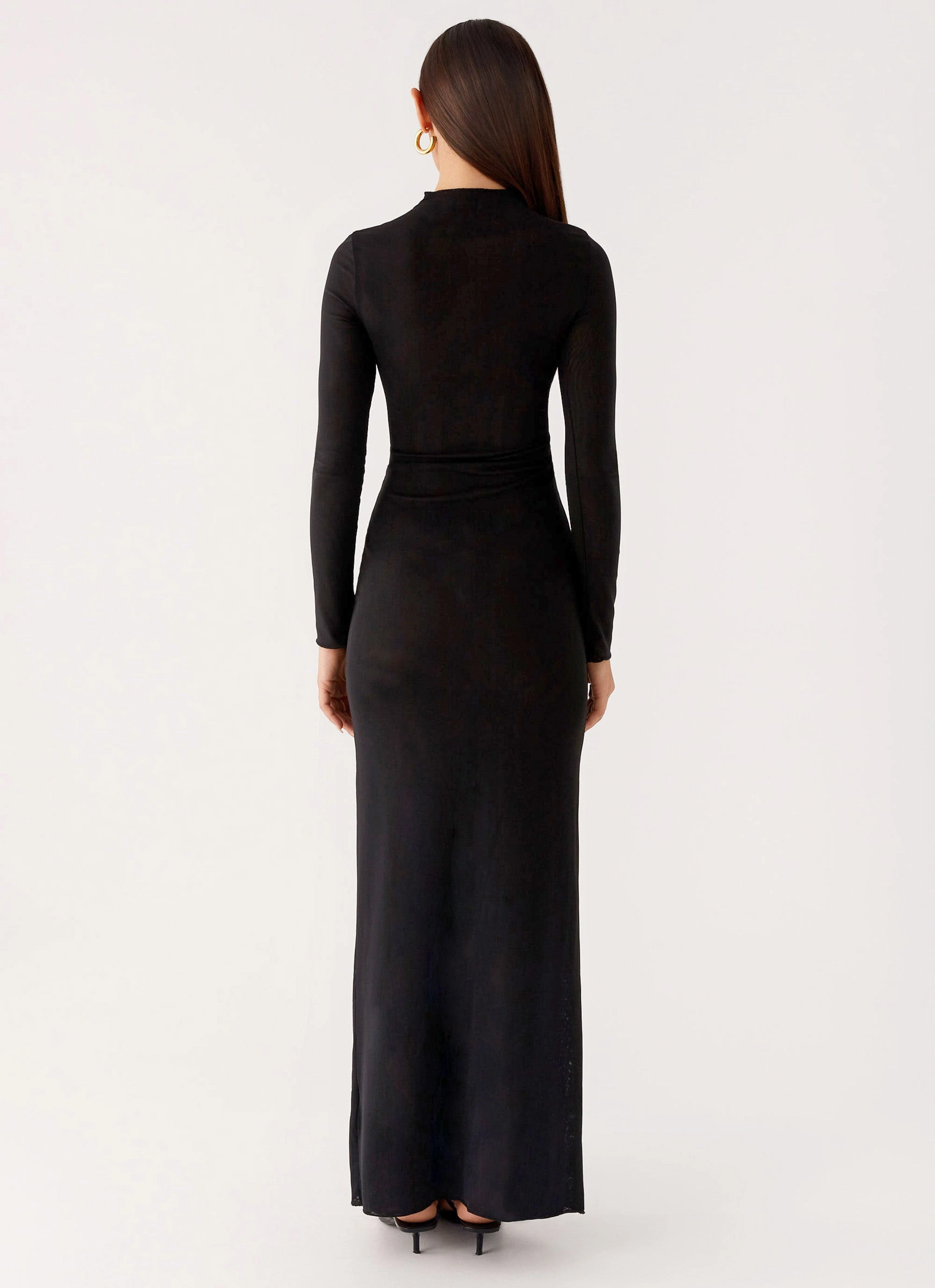 City Essential Perfectly Styled Kamora Maxi Dress - Black