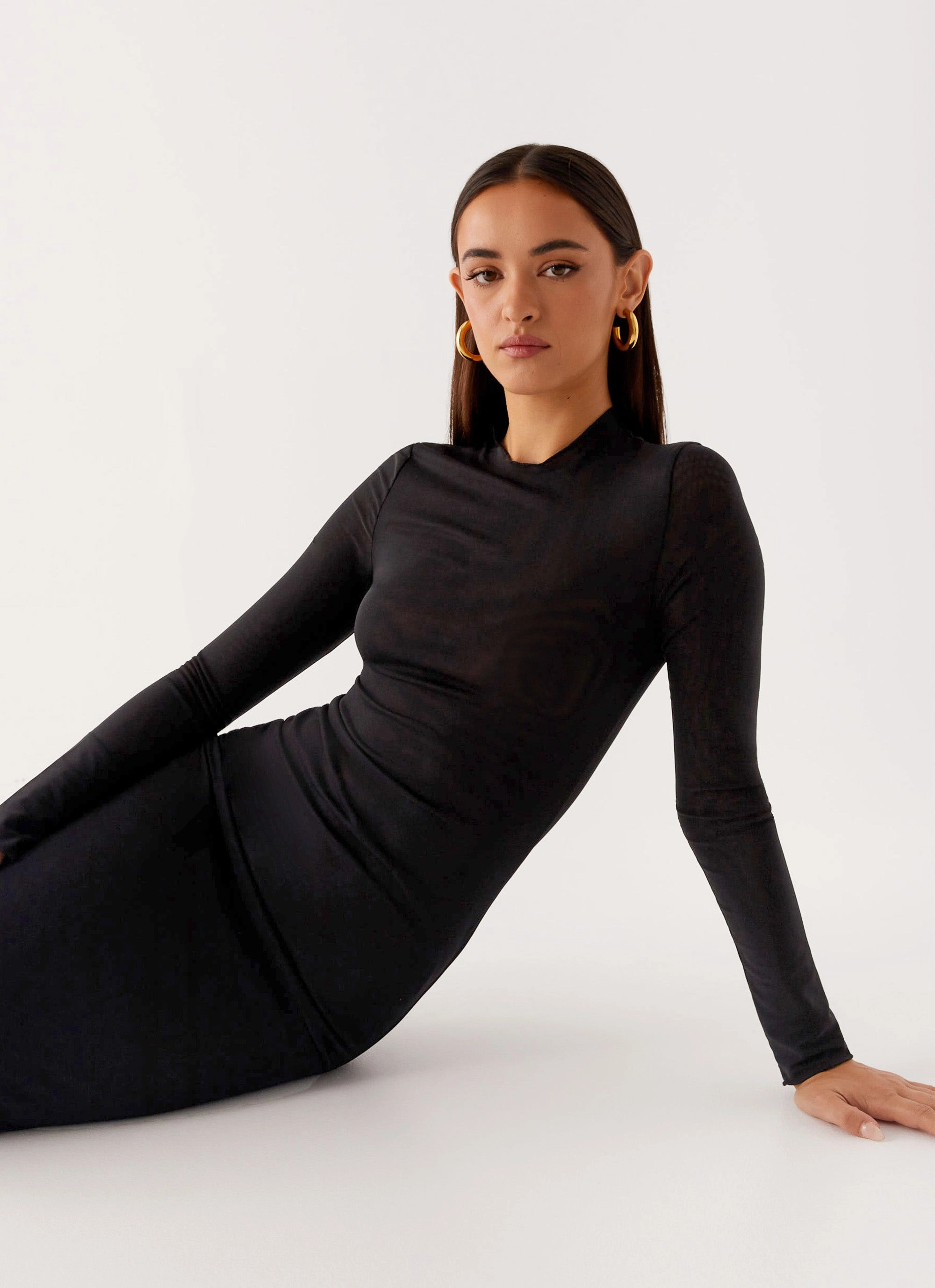 Casual Lines Kamora Maxi Dress - Black