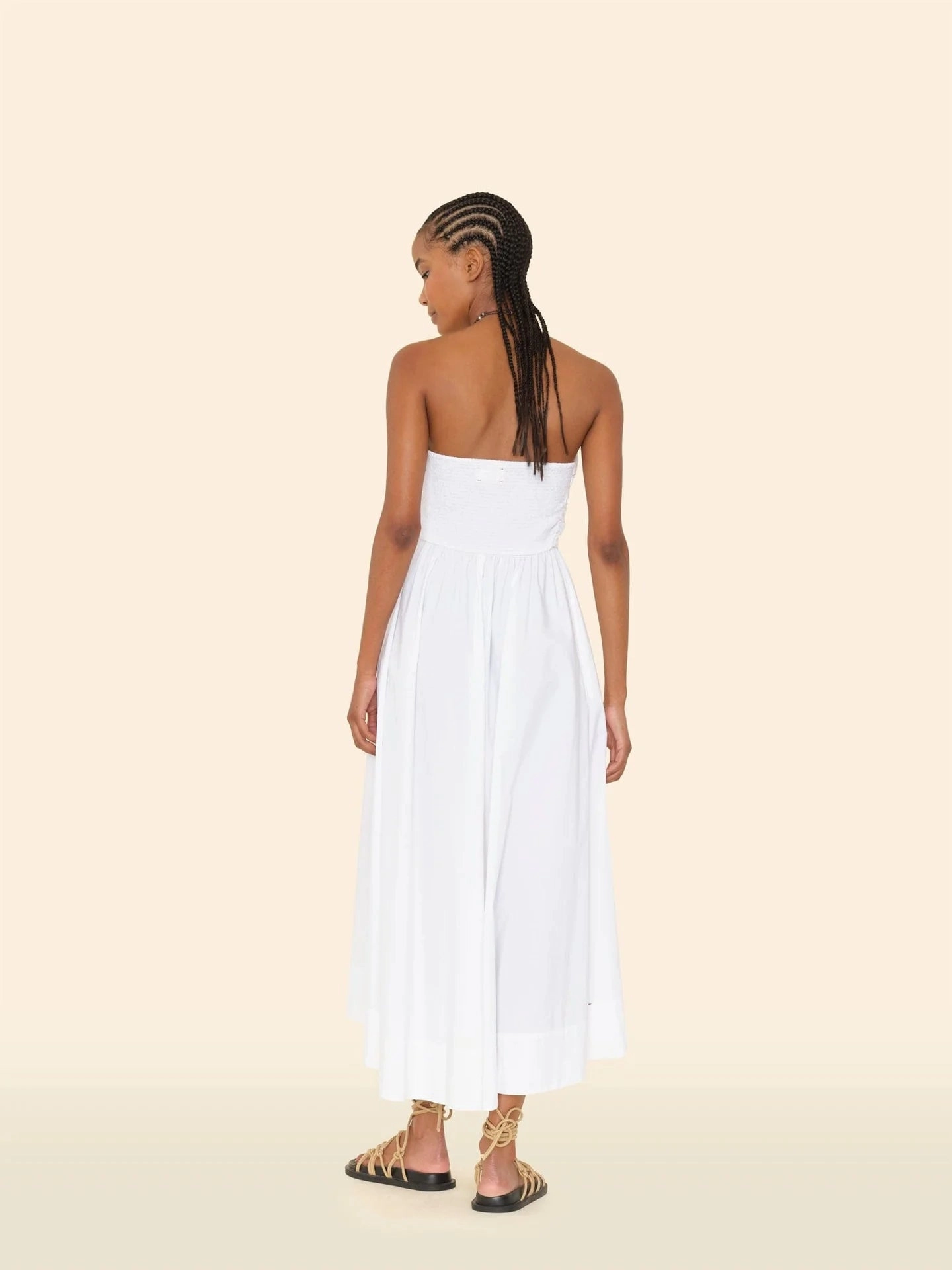 Clea Dress in White Fashion Essential Feminine Energy