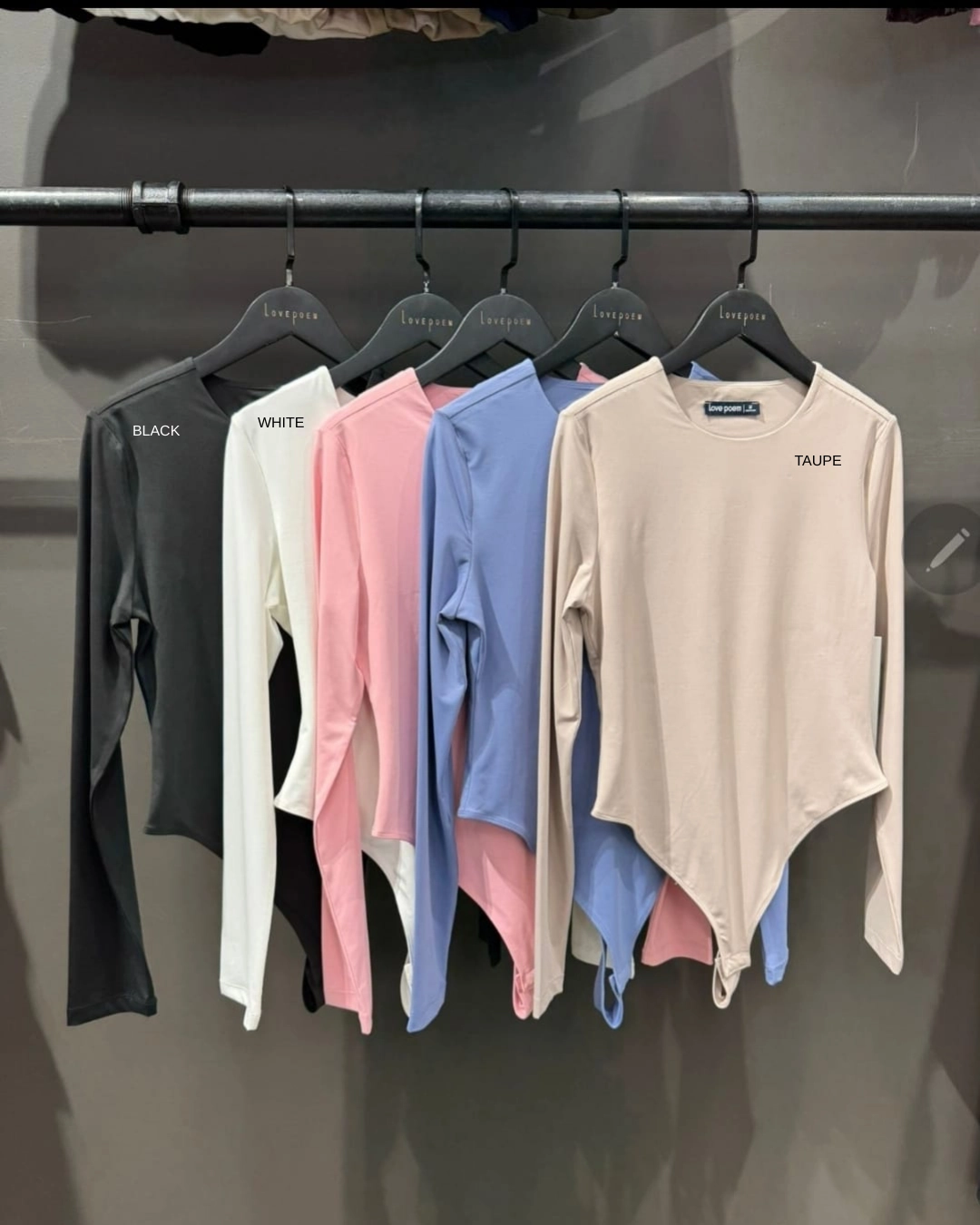 Bella Contour Double Layered L/S Bodysuit Technology - advanced Anti Static Treatment