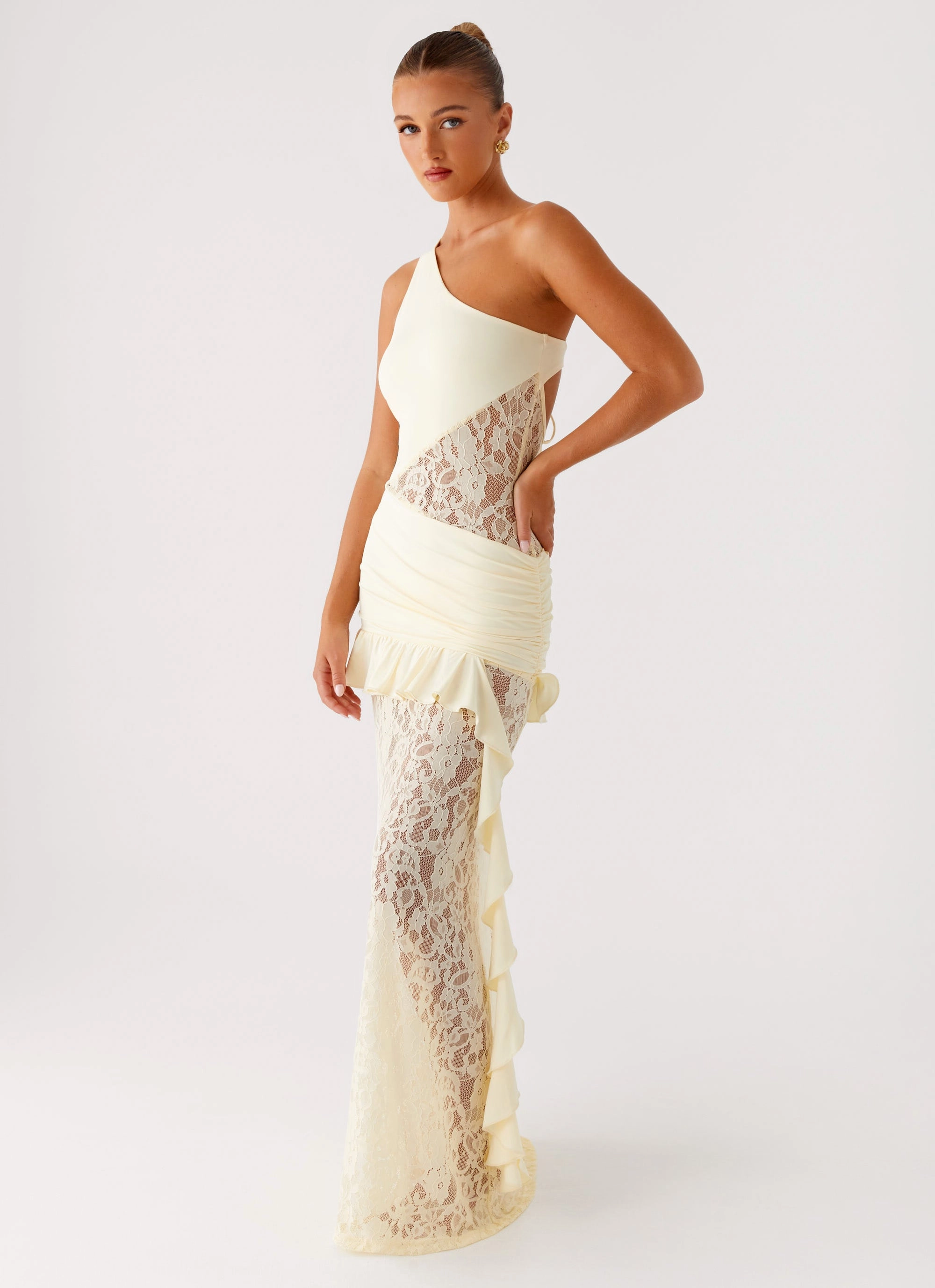 Comfy Fit Wear Clean Chic Benita Maxi Dress - Yellow