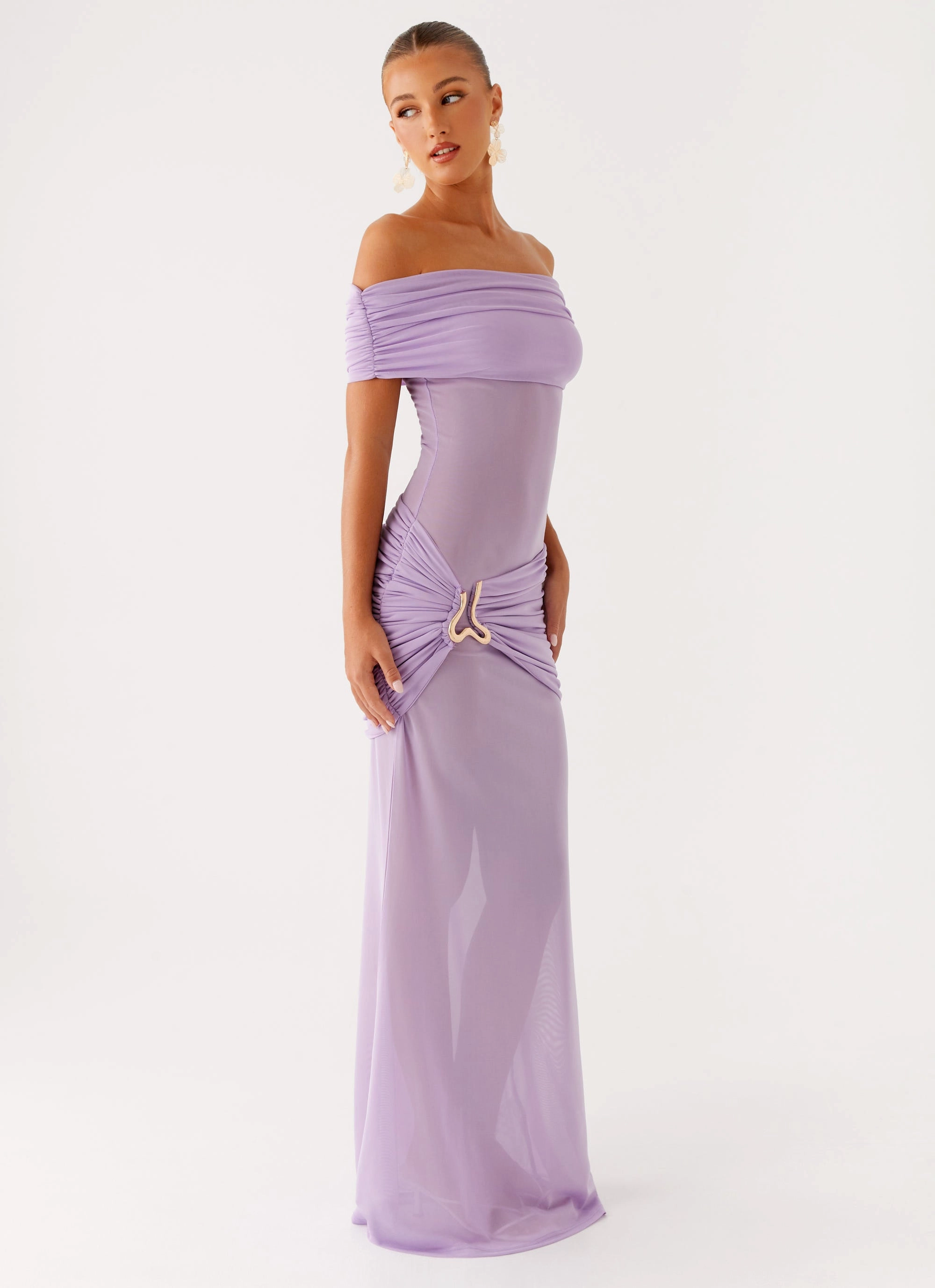 Benji Maxi Dress - Lilac Farm Air Outdoor Ready