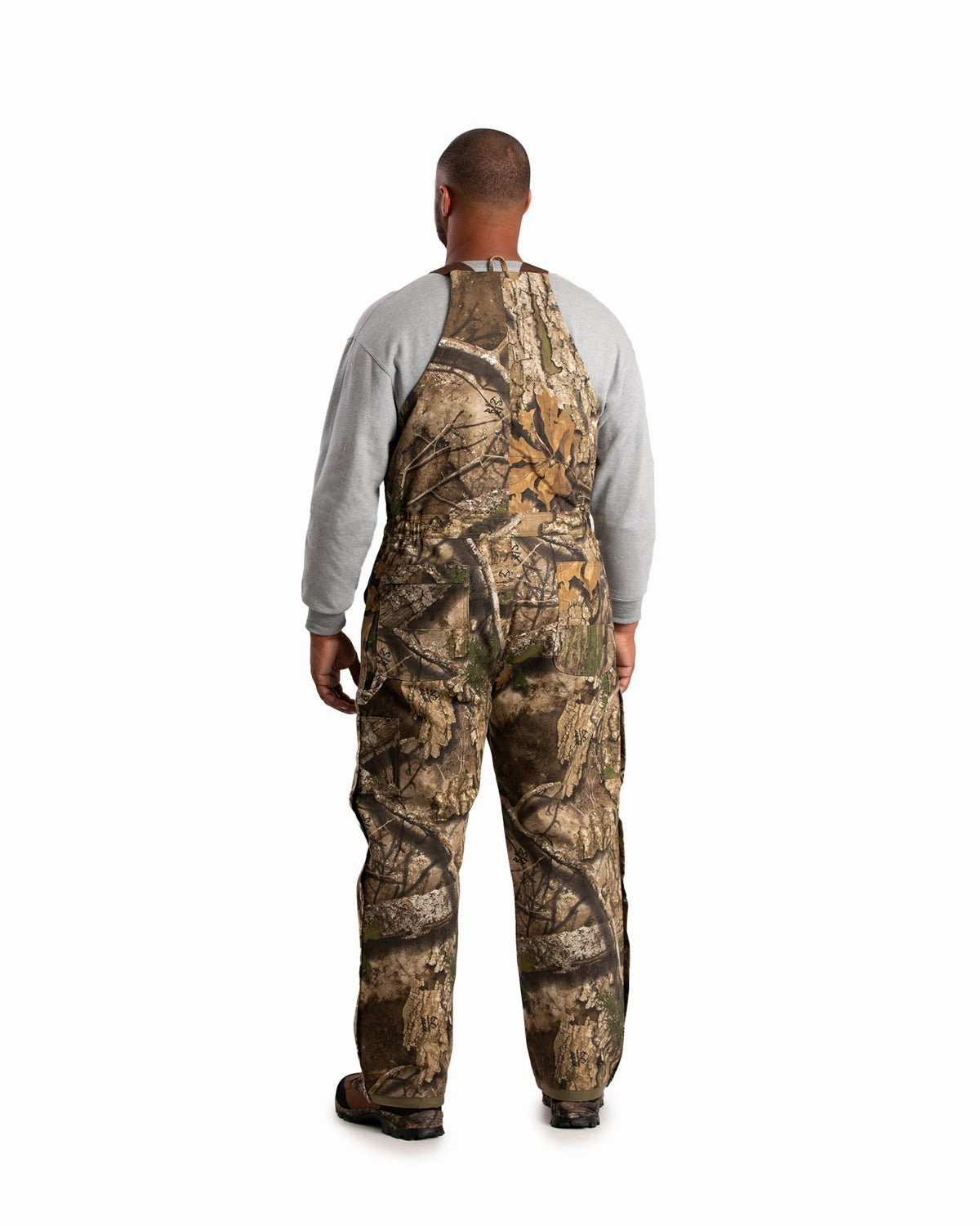 Crisp Detail WaterRepellent Finish Berne Mens Heritage Insulated Duck Realtree Apx 100% Cotton Bib Overall