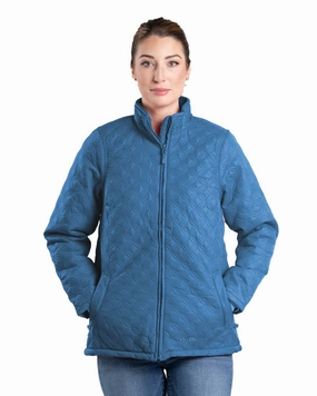 Berne Riptide Nylon Ladies Trek Jacket Non Restrictive Mobility Wind Shield