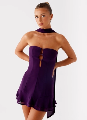 Avenue Mini Dress - Plum Perfect Proportion