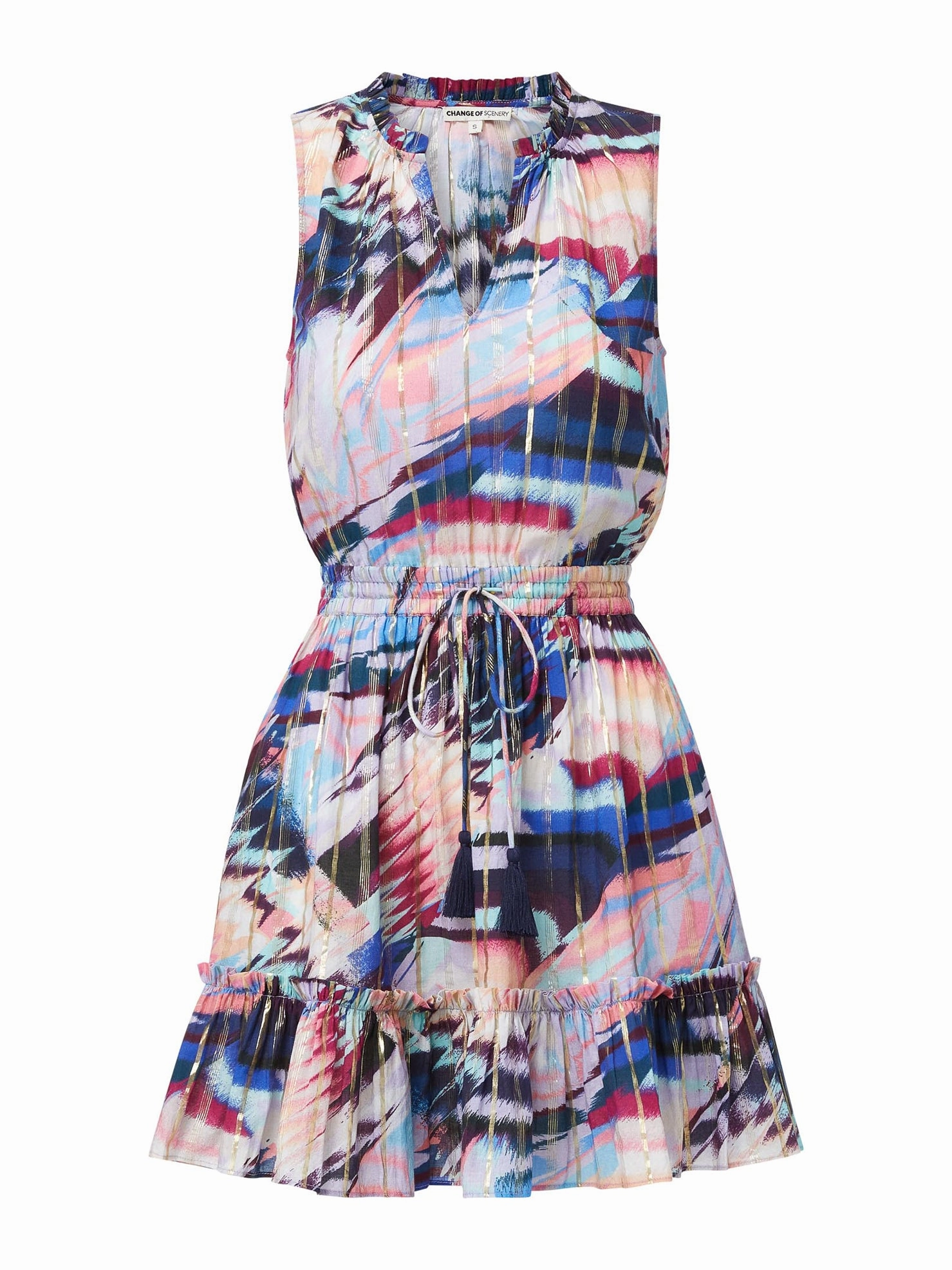 Beth Dress Mosaic Print Anti-bacterial