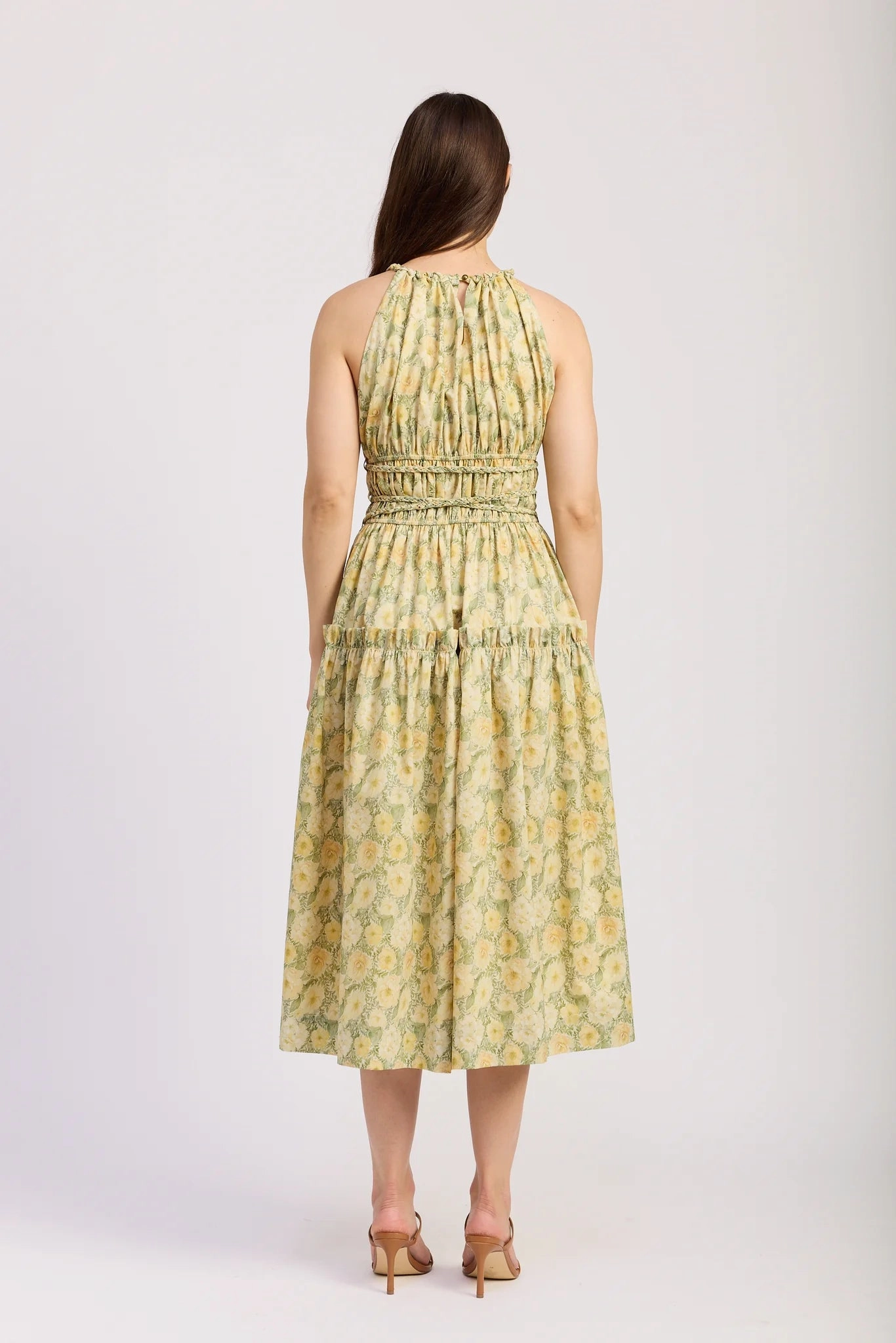 Blaine Midi Dress V-neck Shirt