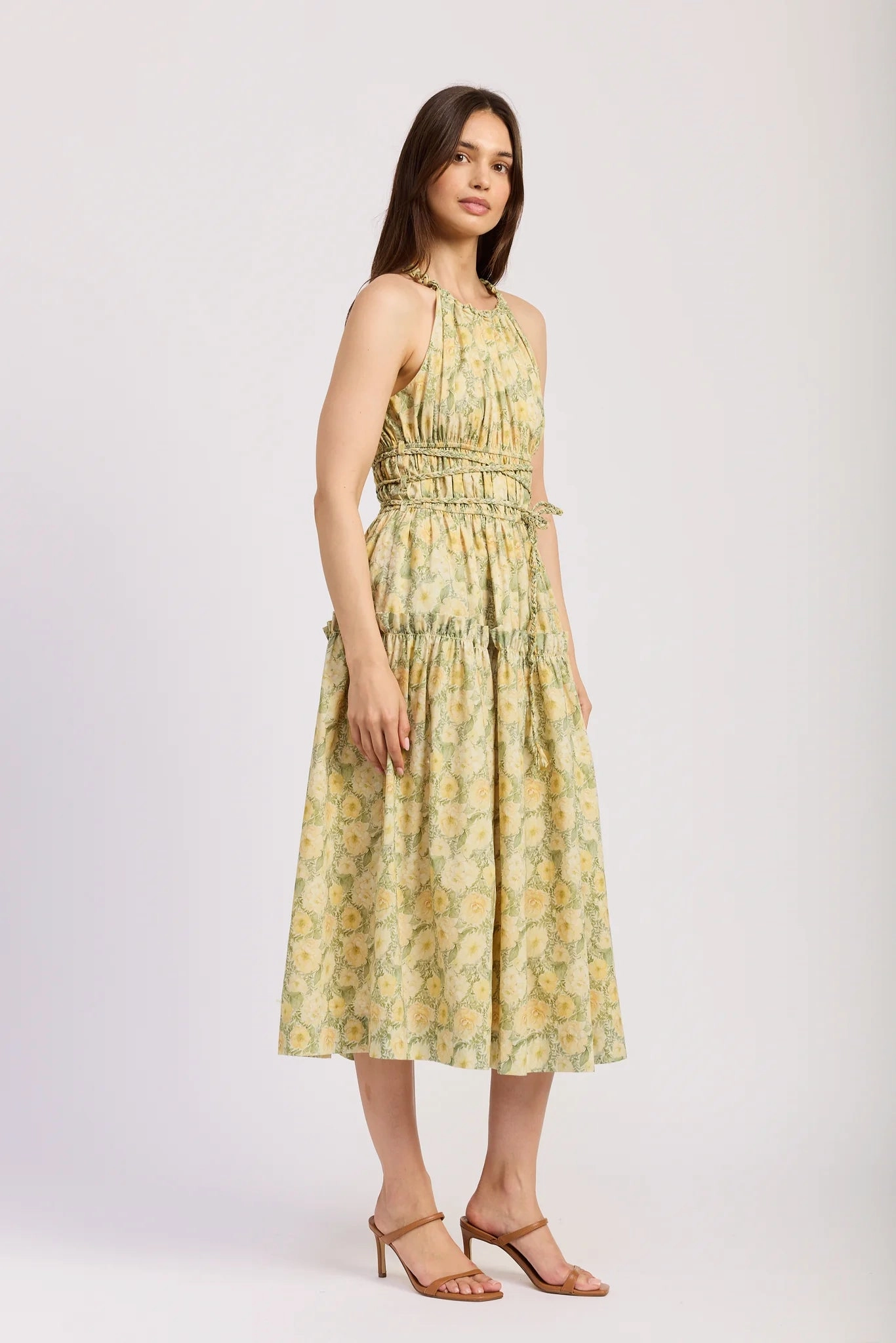 Blaine Midi Dress UV protection coating Compression Gradient