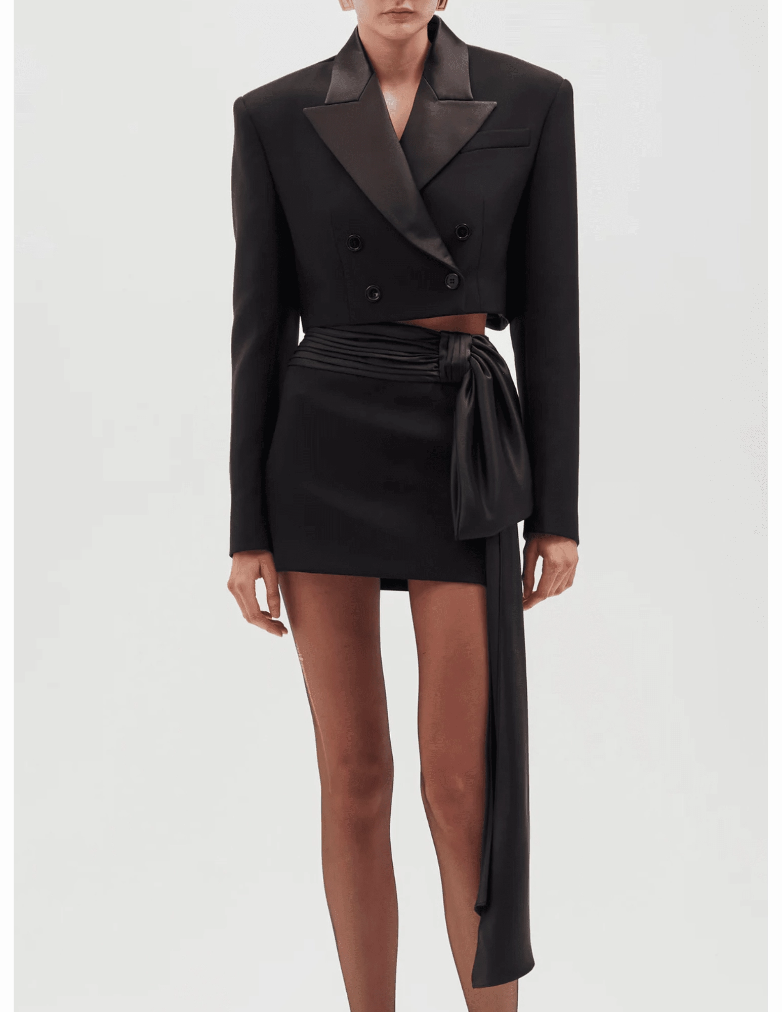 Ronny Kobo Bruni Sash Mini Skirt garden party