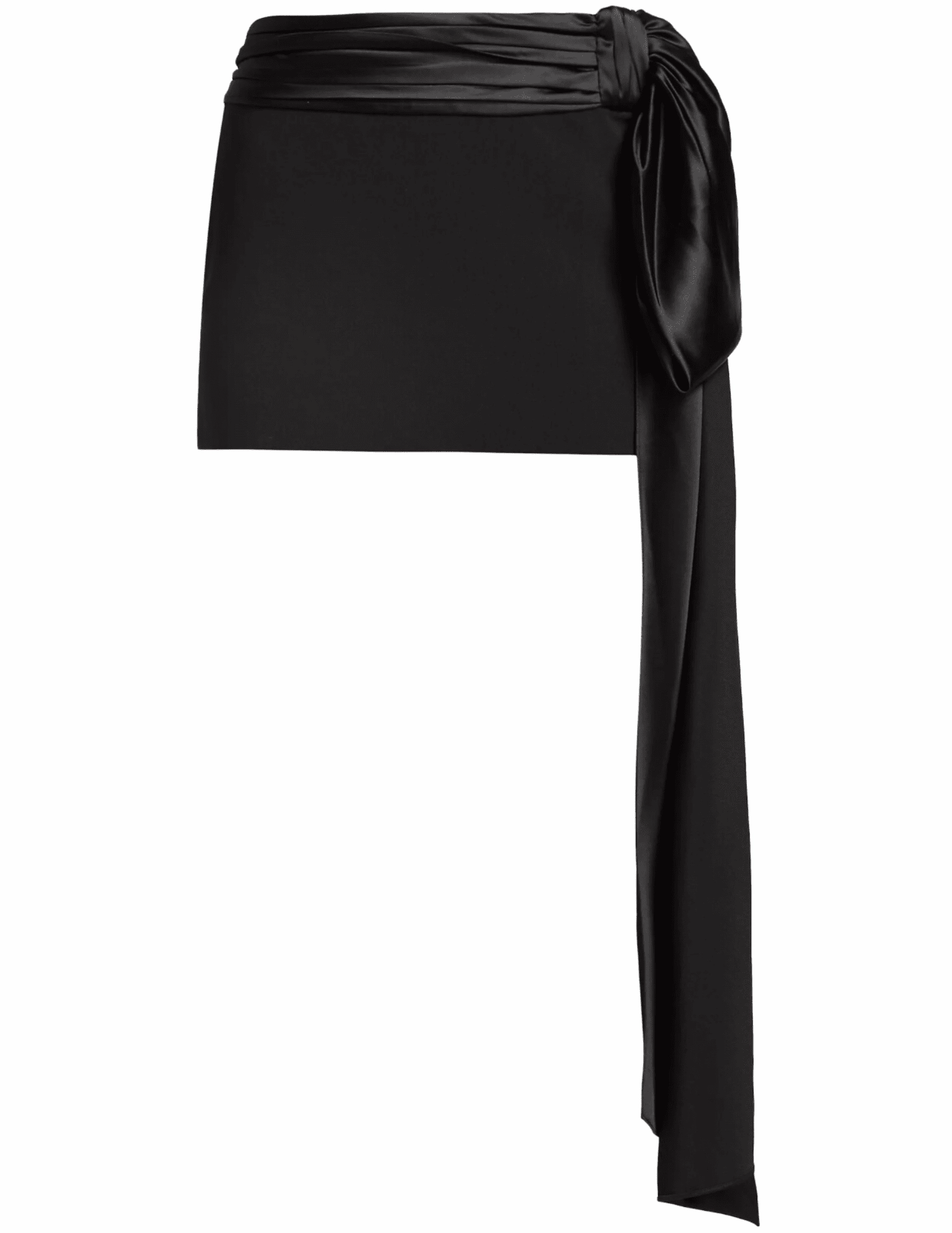 Ronny Kobo Bruni Sash Mini Skirt Flexible Knee Articulation