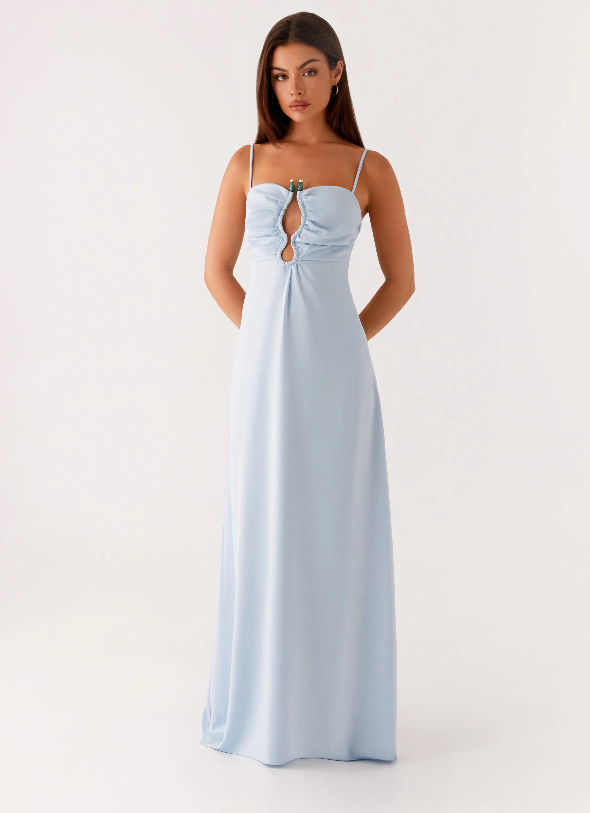 Zelda Maxi Dress - Blue Event Mood Flexible Cut