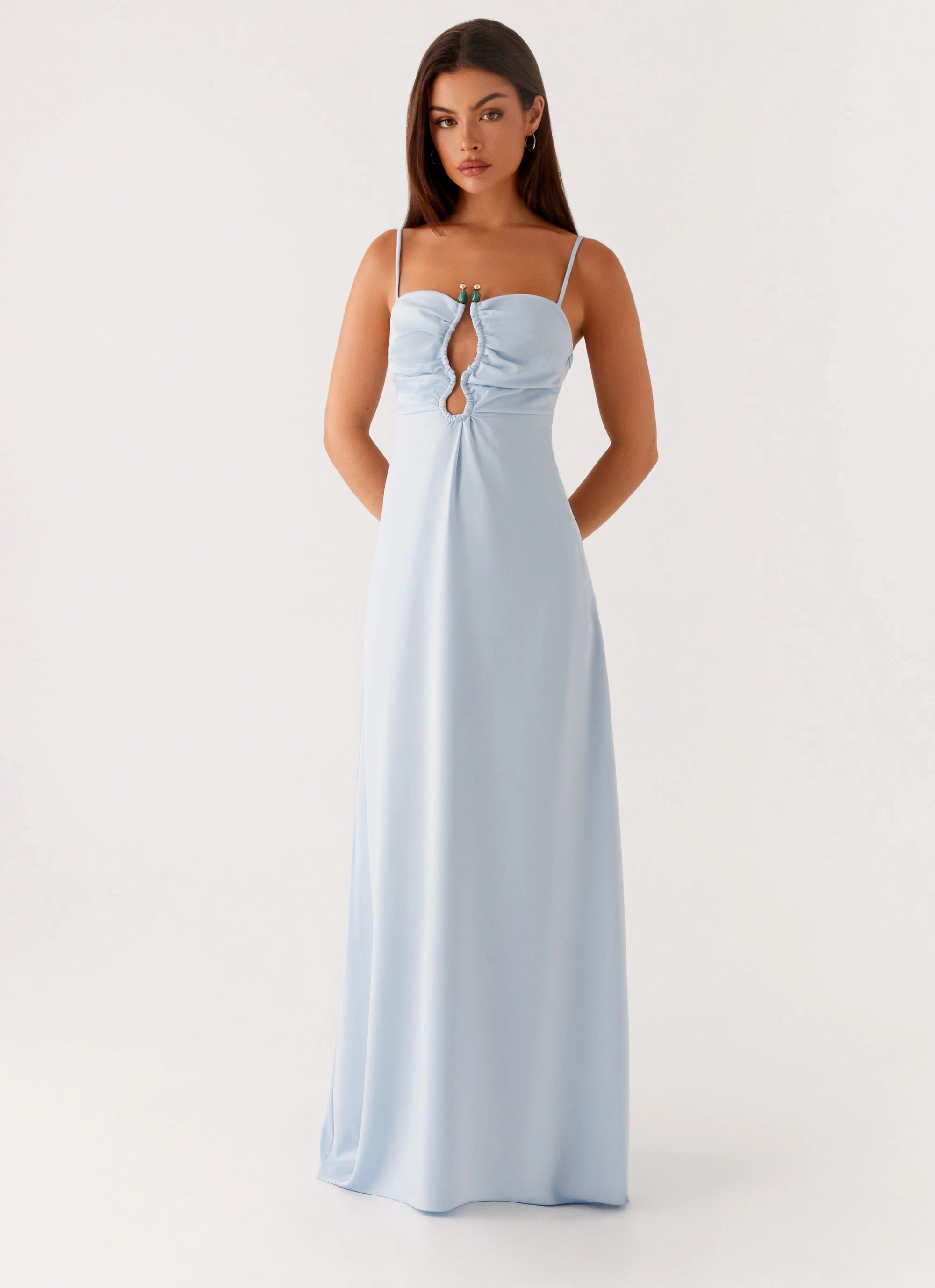 Zelda Maxi Dress - Blue Summer Wardrobe Modern Chic