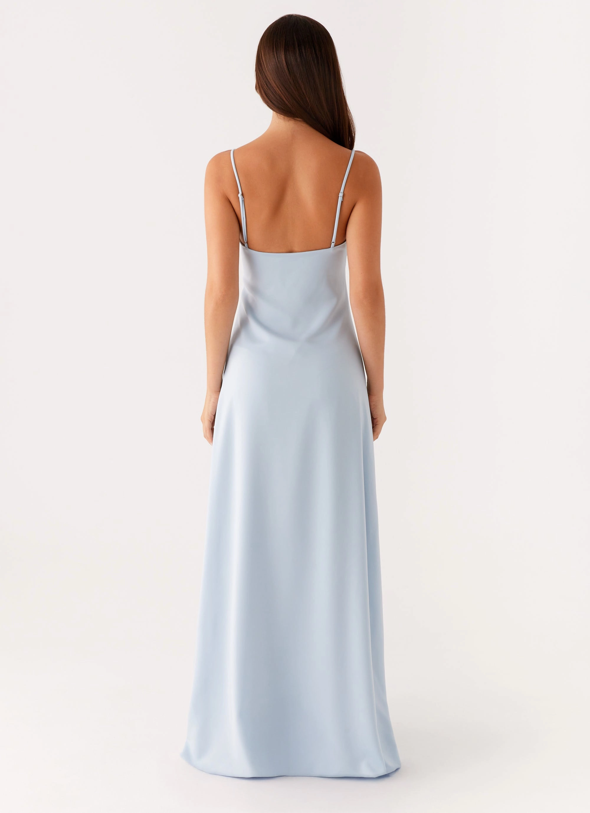 Layering Comfort Dance Night Zelda Maxi Dress - Blue