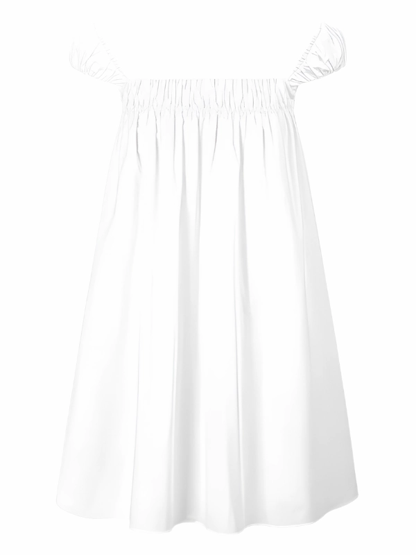 Street Vibe Beau Dress in White