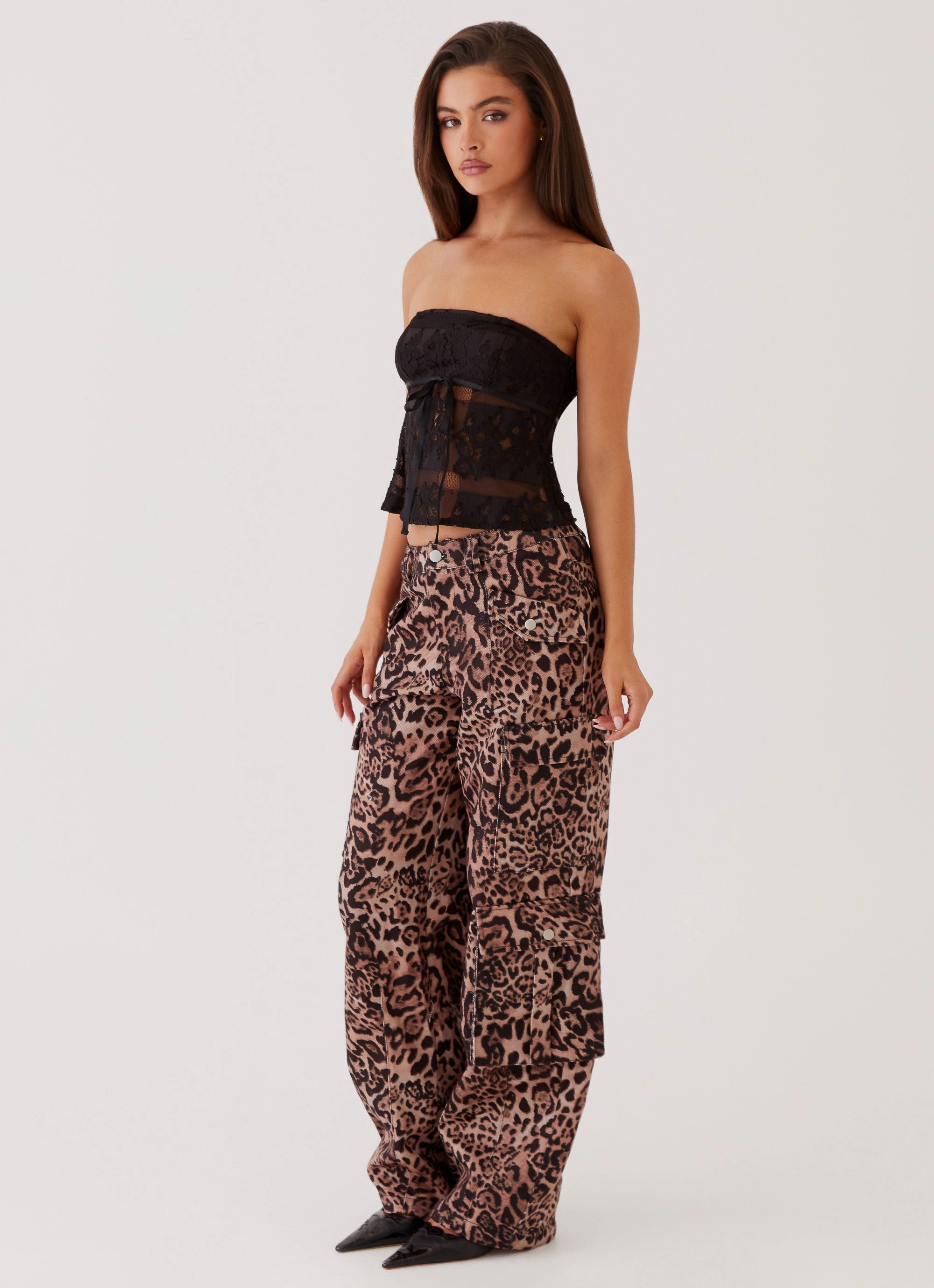 Break It Off Strapless Top - Black LowMaintenanceFabric