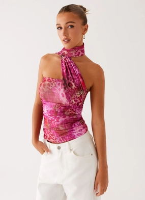 Reinforced Shoulder Panels Stain Repellent Coating Breaking News Top - Lavender Lagoon