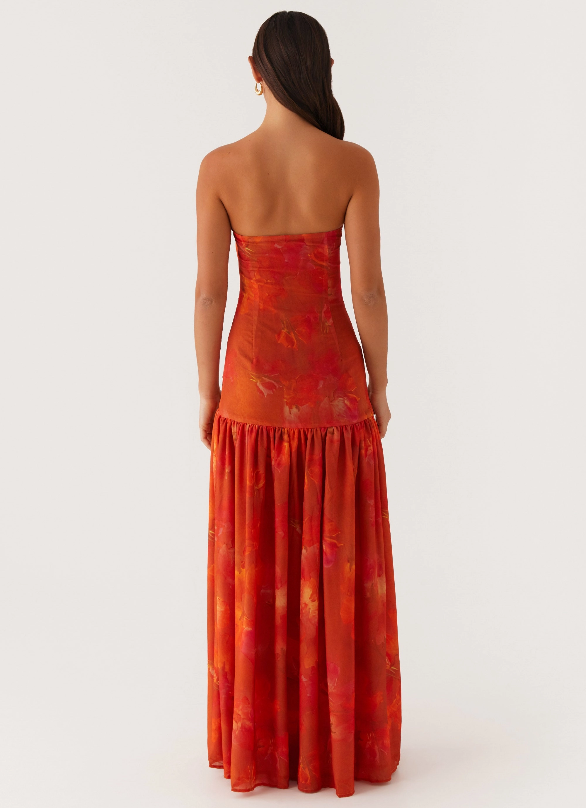 Eden Strapless Maxi Dress - Amber Lightweight-Comfort
