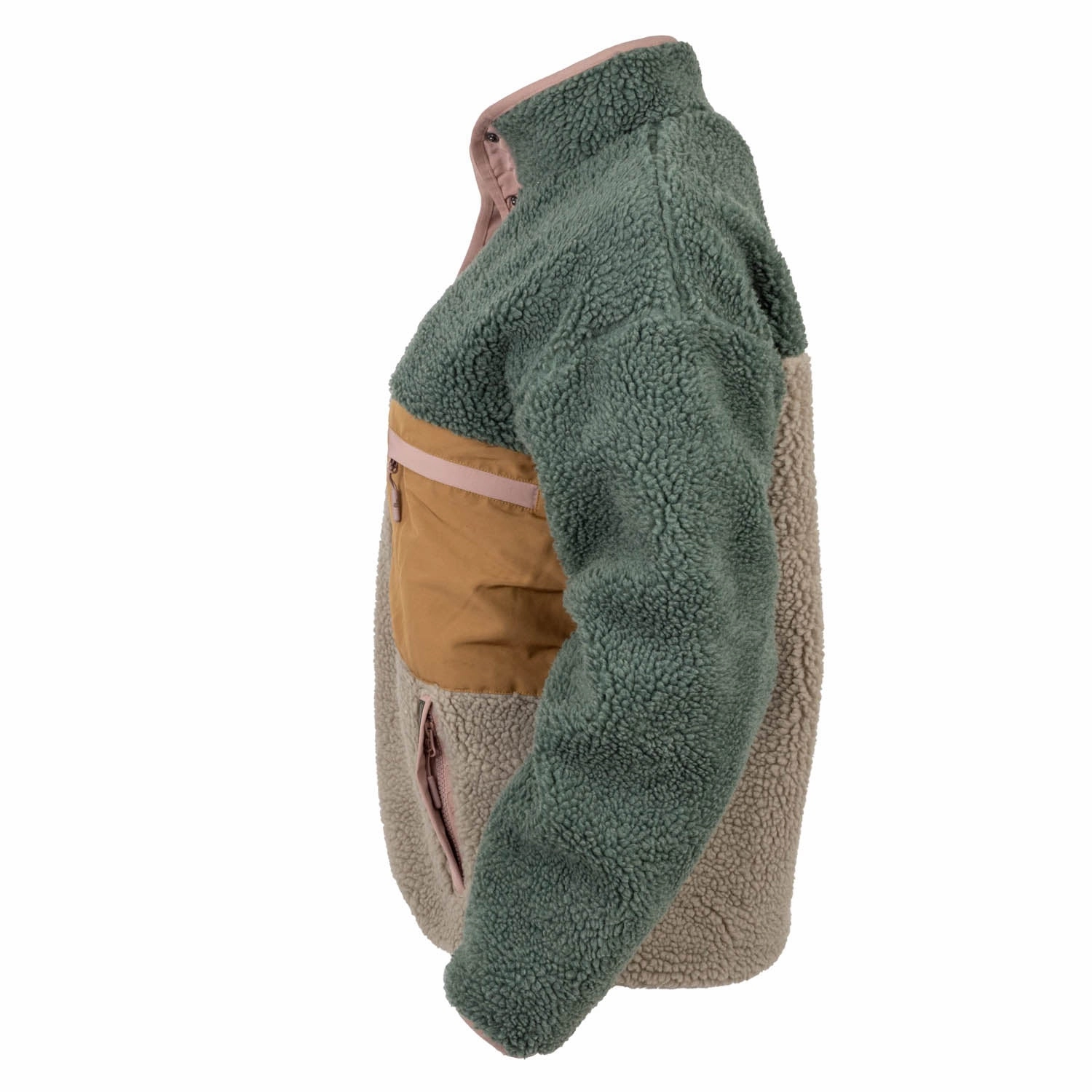 Compression Fit Technology AntiStaticLayer STS Ranchwear Womens Stella Olive Multi 100% Polyester Fleece Jacket