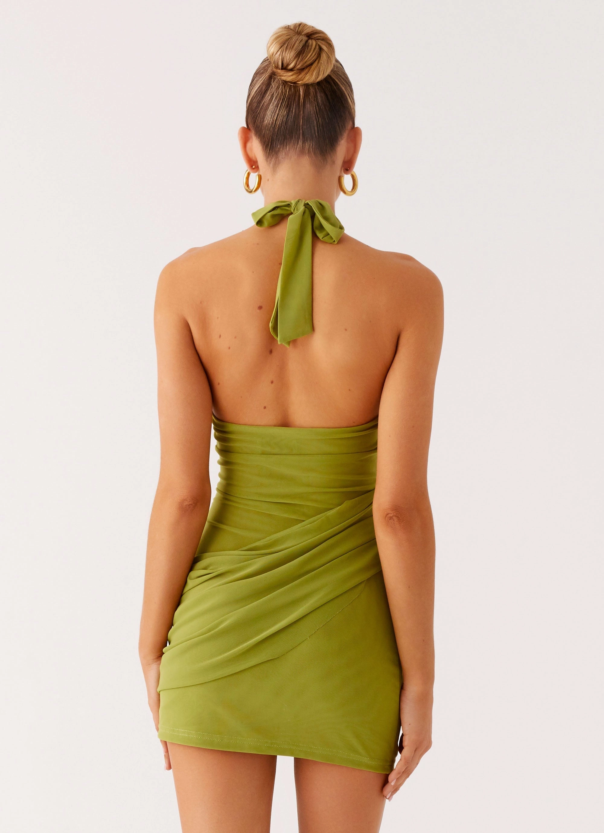 Henrietta Mini Dress - Citrus Relaxed Fit A Line Cut