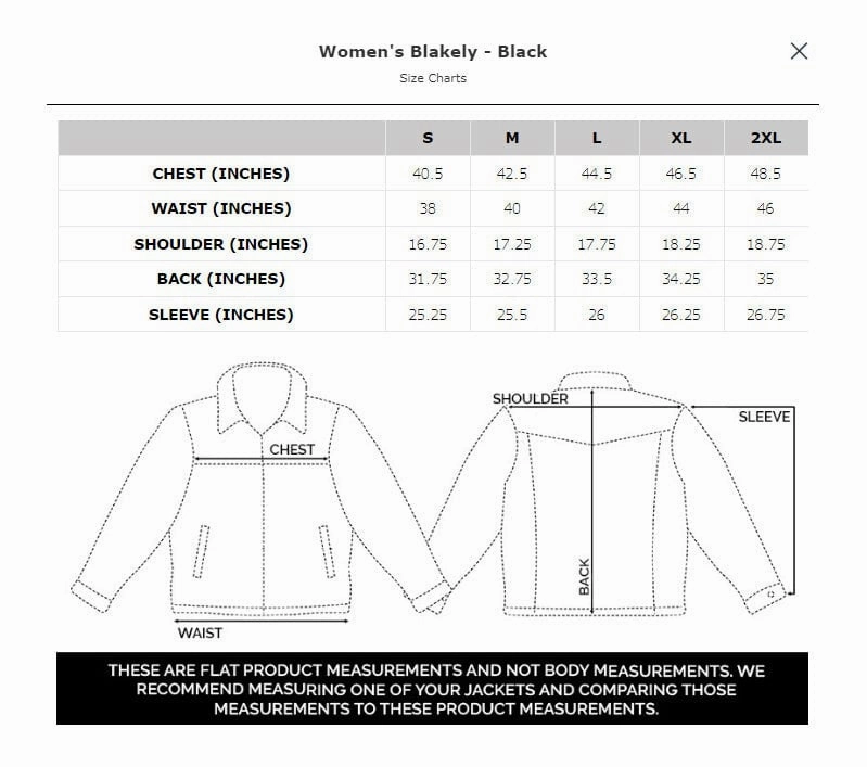 Airflow Ventilation System STS Ranchwear Womens Blakely Black 100% Polyester Insulated Jacket
