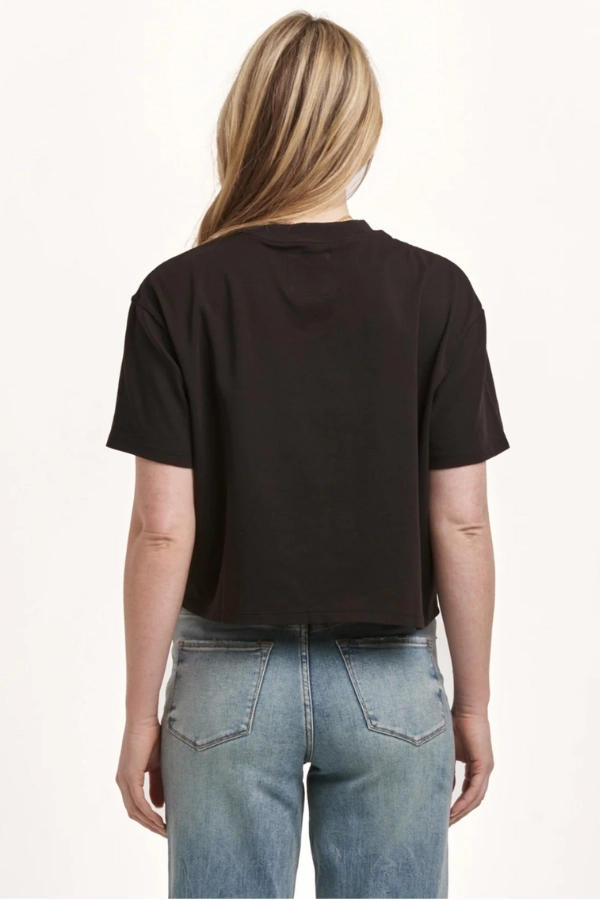 Maddox Jersey Tee - Black Moisture Control Lining