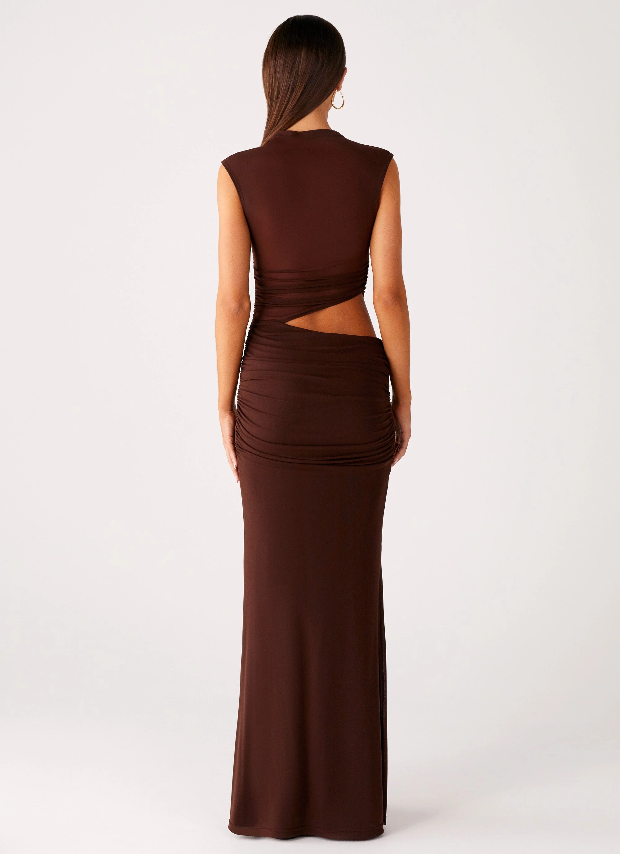 Daily Style Briony Maxi Dress - Cool Chocolate