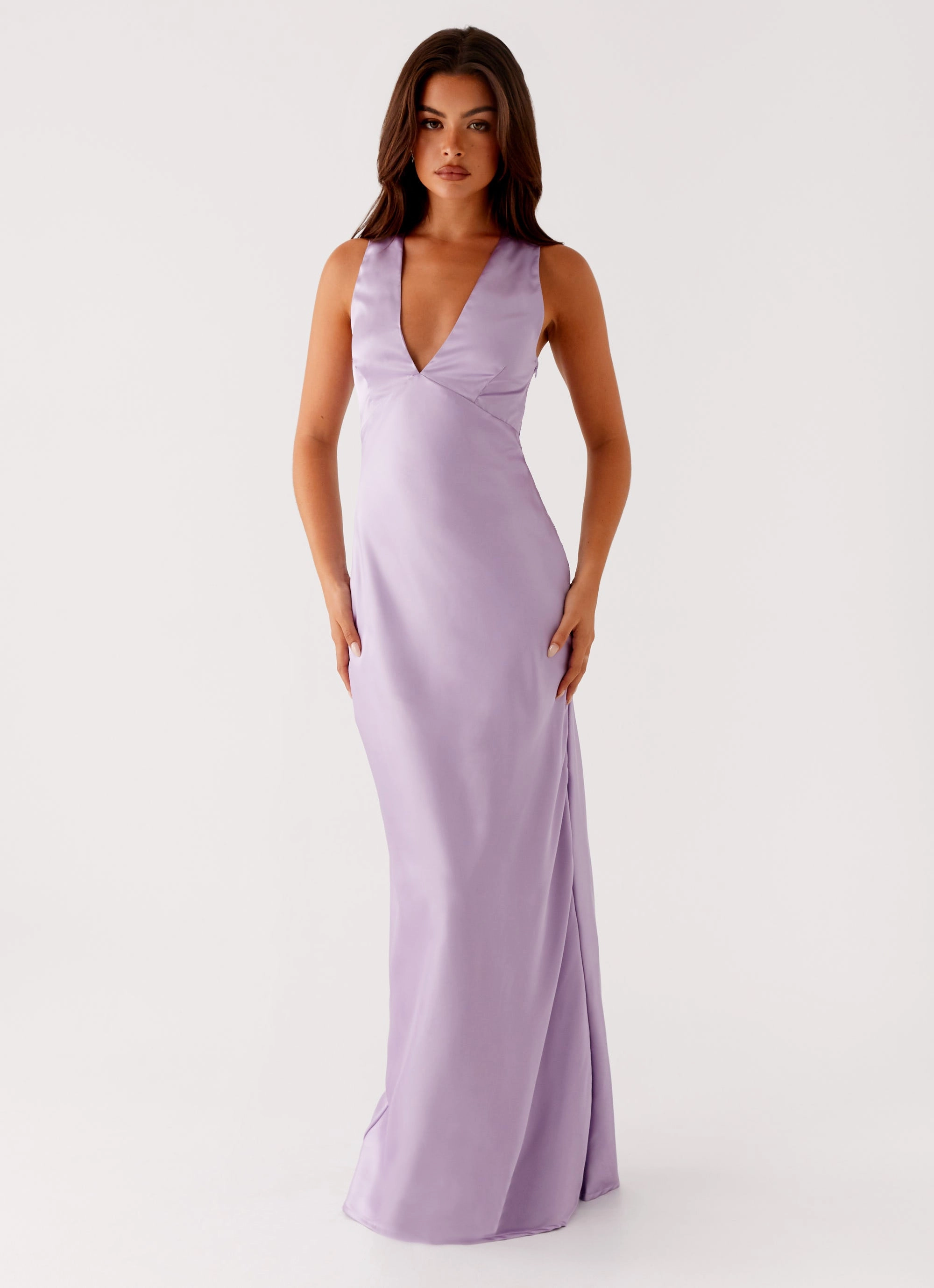 Casual Motion Semi Casual Brody Maxi Dress - Lilac
