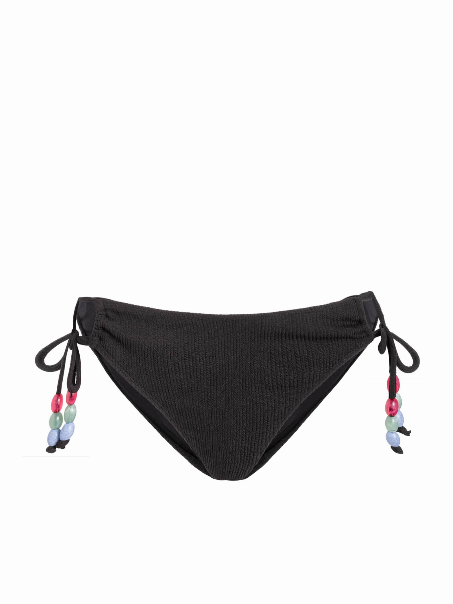 Lightweight-material Taryn Bottom In Black Texture