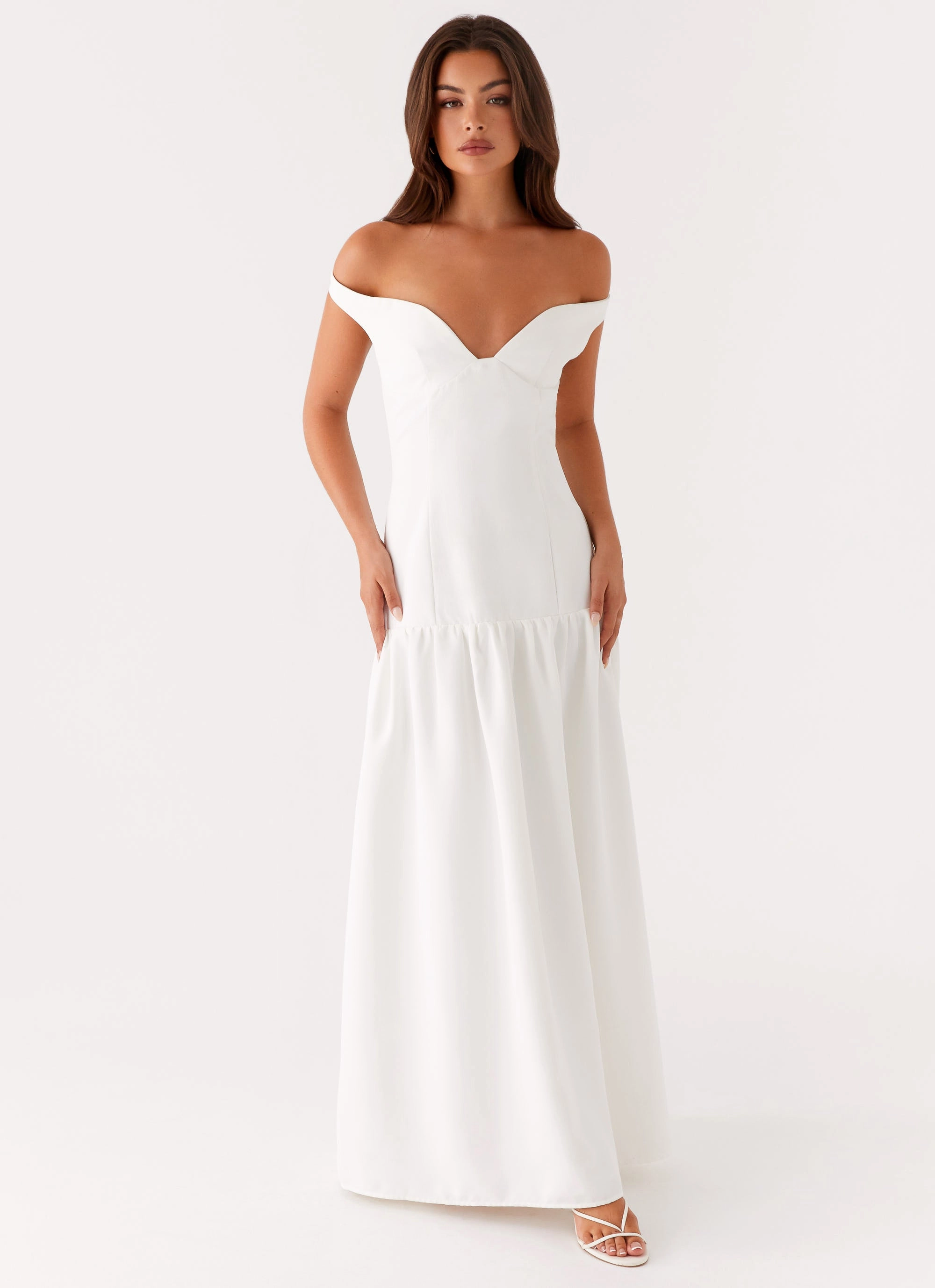 Basel Maxi Dress - White Travel Style