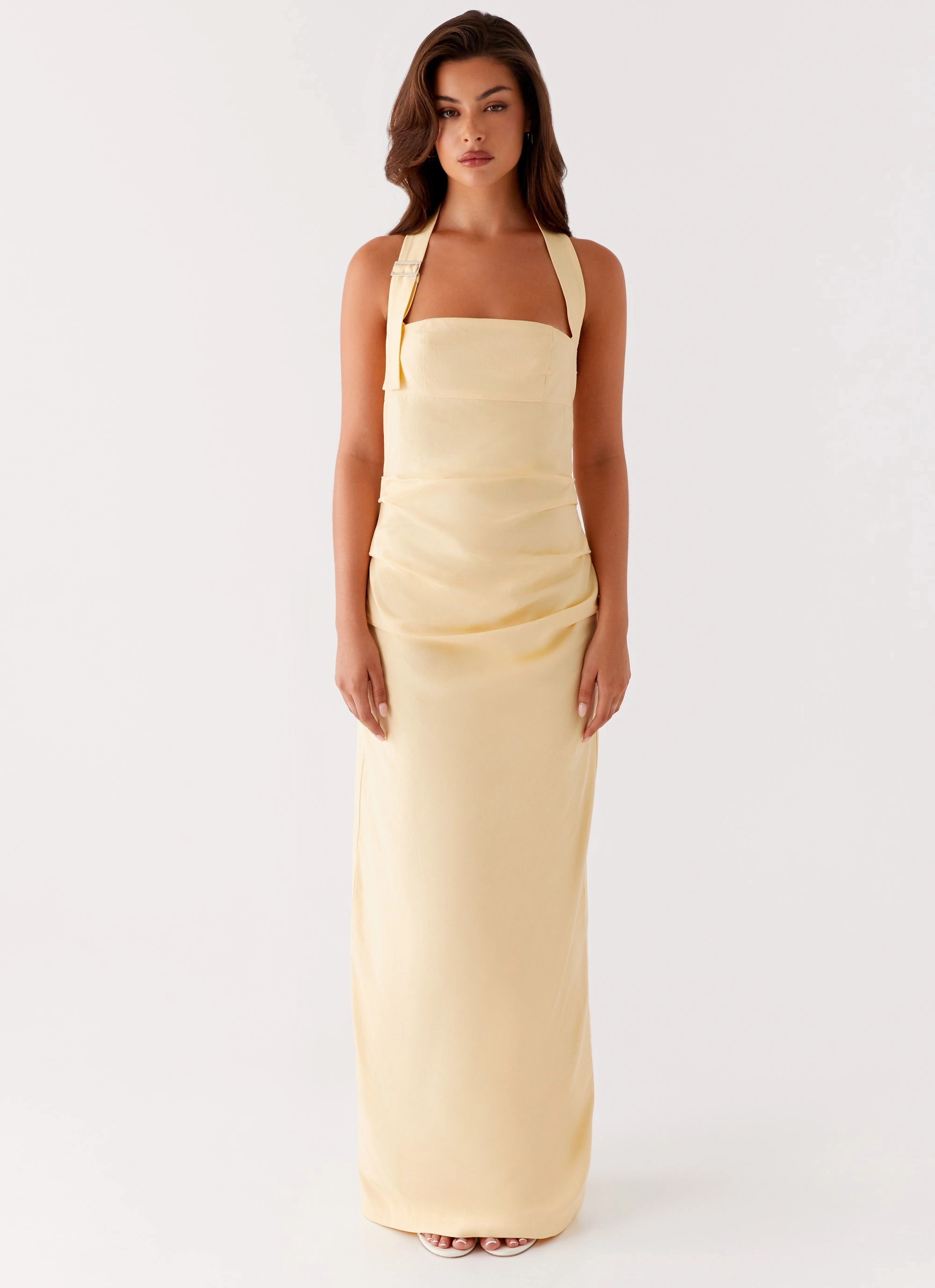 Warm Base Summer Ease Rumour Has it Maxi Dress - Yellow