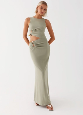 Lennox Maxi Dress - Sage Feminine Design
