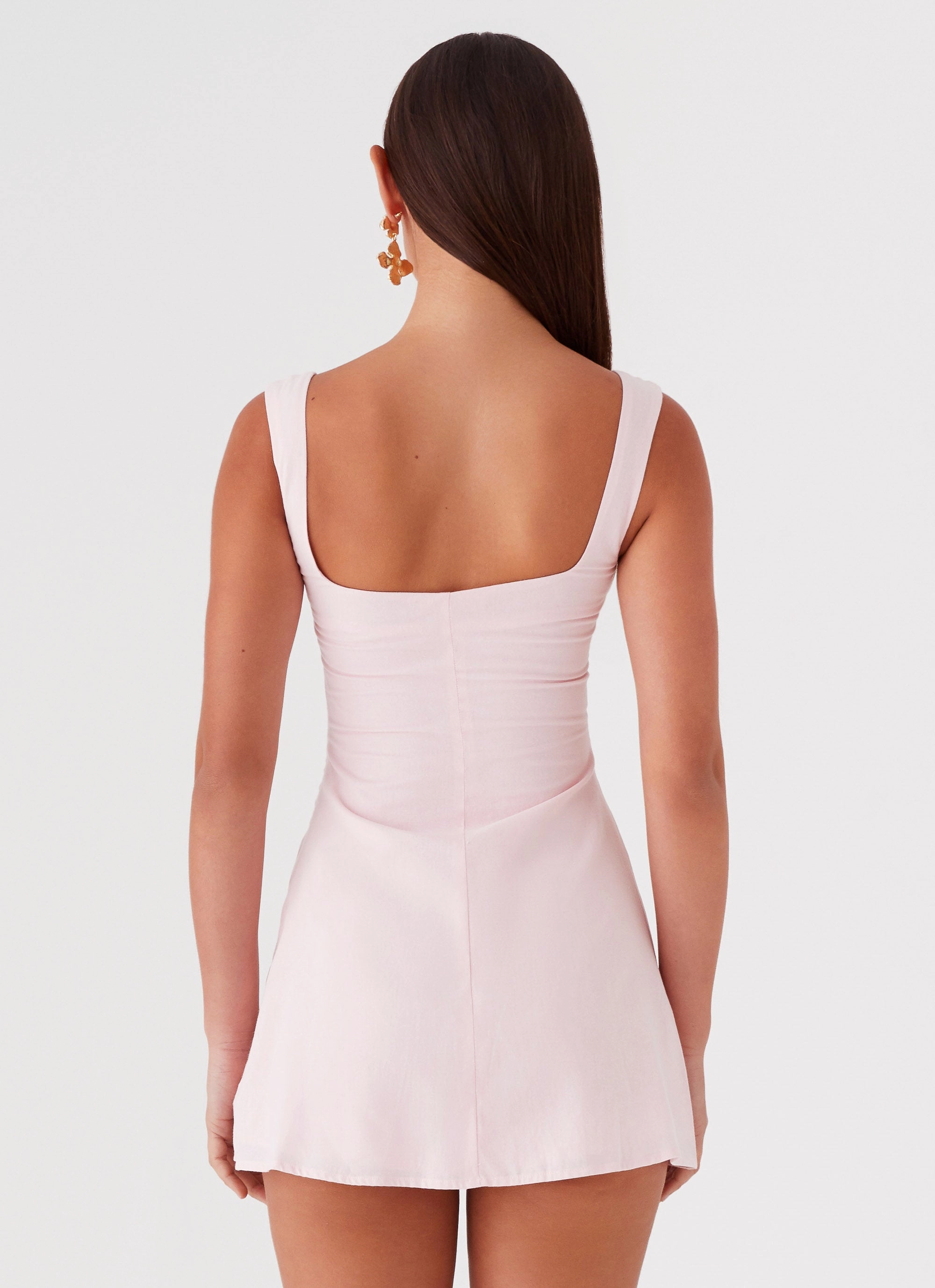 Classic Motion Cadence Mini Dress - Baby Pink