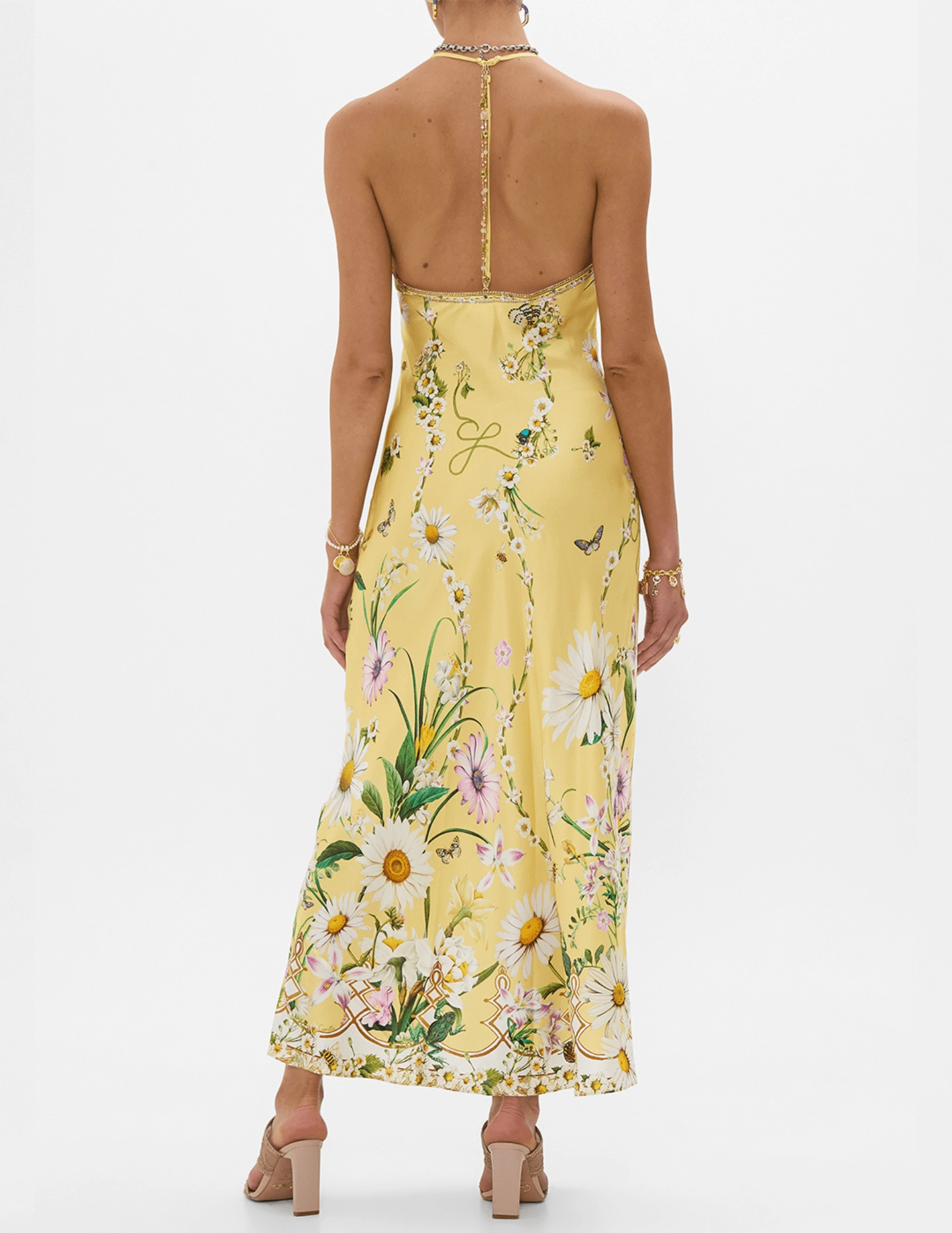 Camilla Chain Detail Slip Dress-SALE Fit Focused Fashion Daily